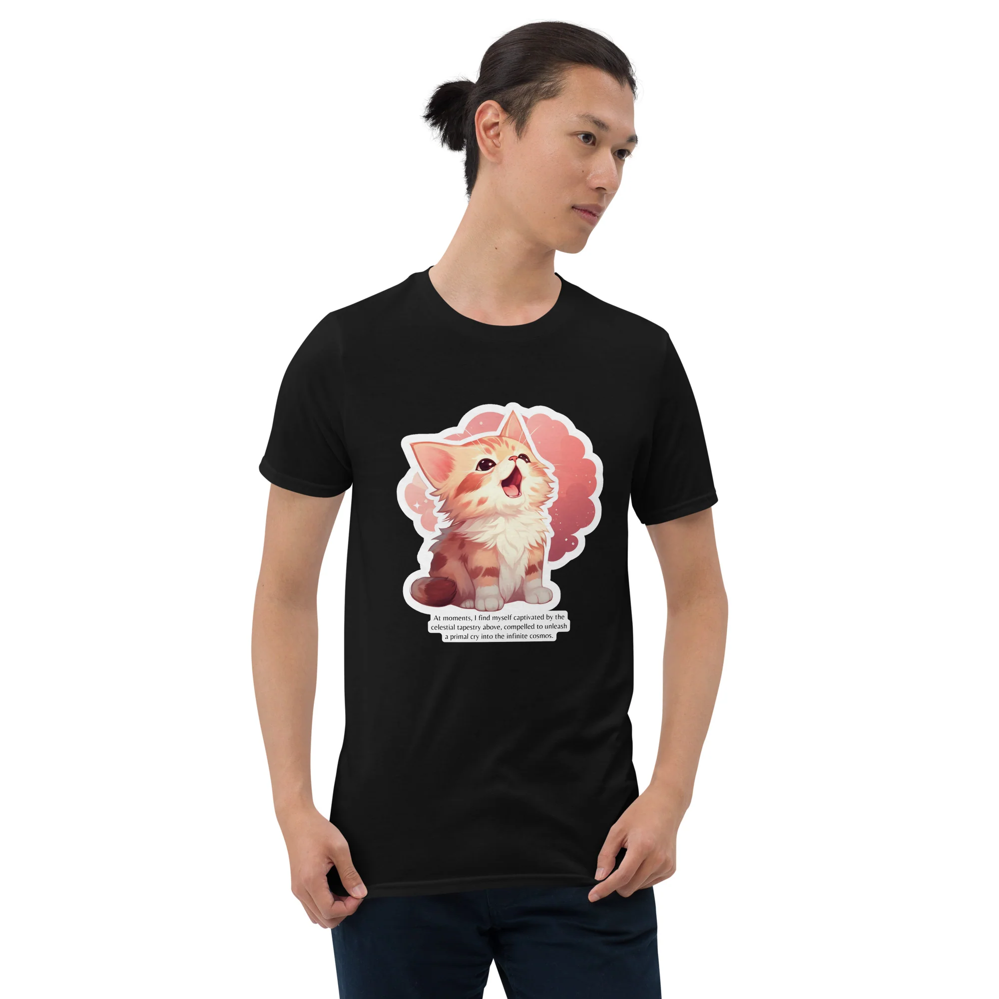 A Primal Cry into the Infinite Cosmos T-Shirt - Image 4
