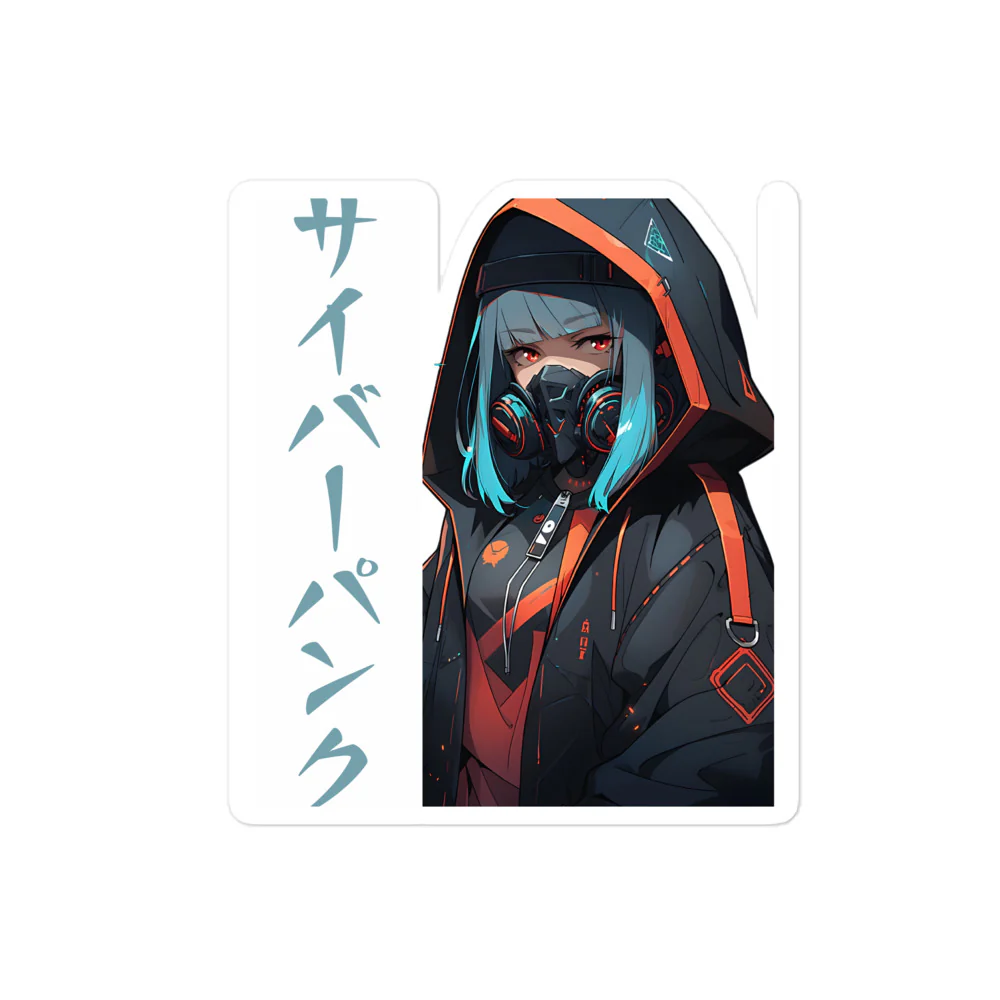 Anime Cyberpunk Japanese Japan Pop Art Sticker - Image 2