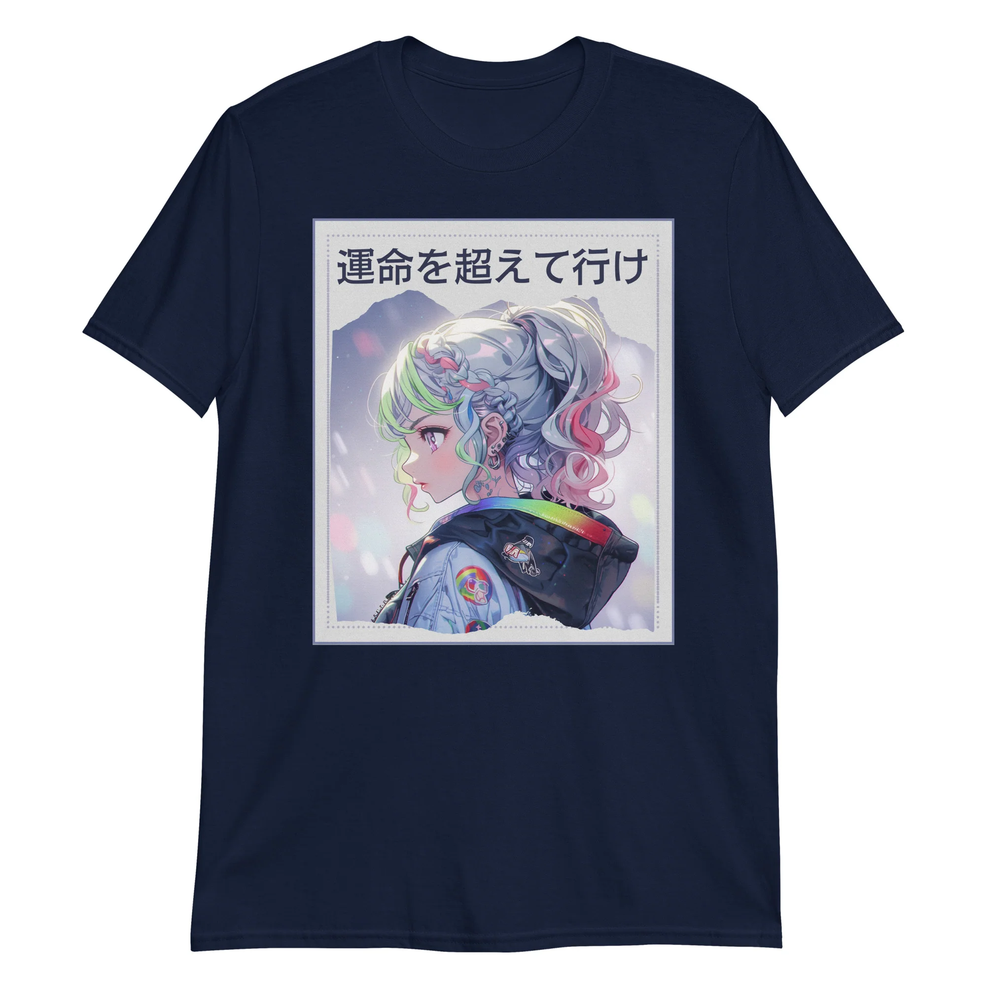 Anime Eyes Girl Go Beyond Fate Japan T-Shirt - Image 5