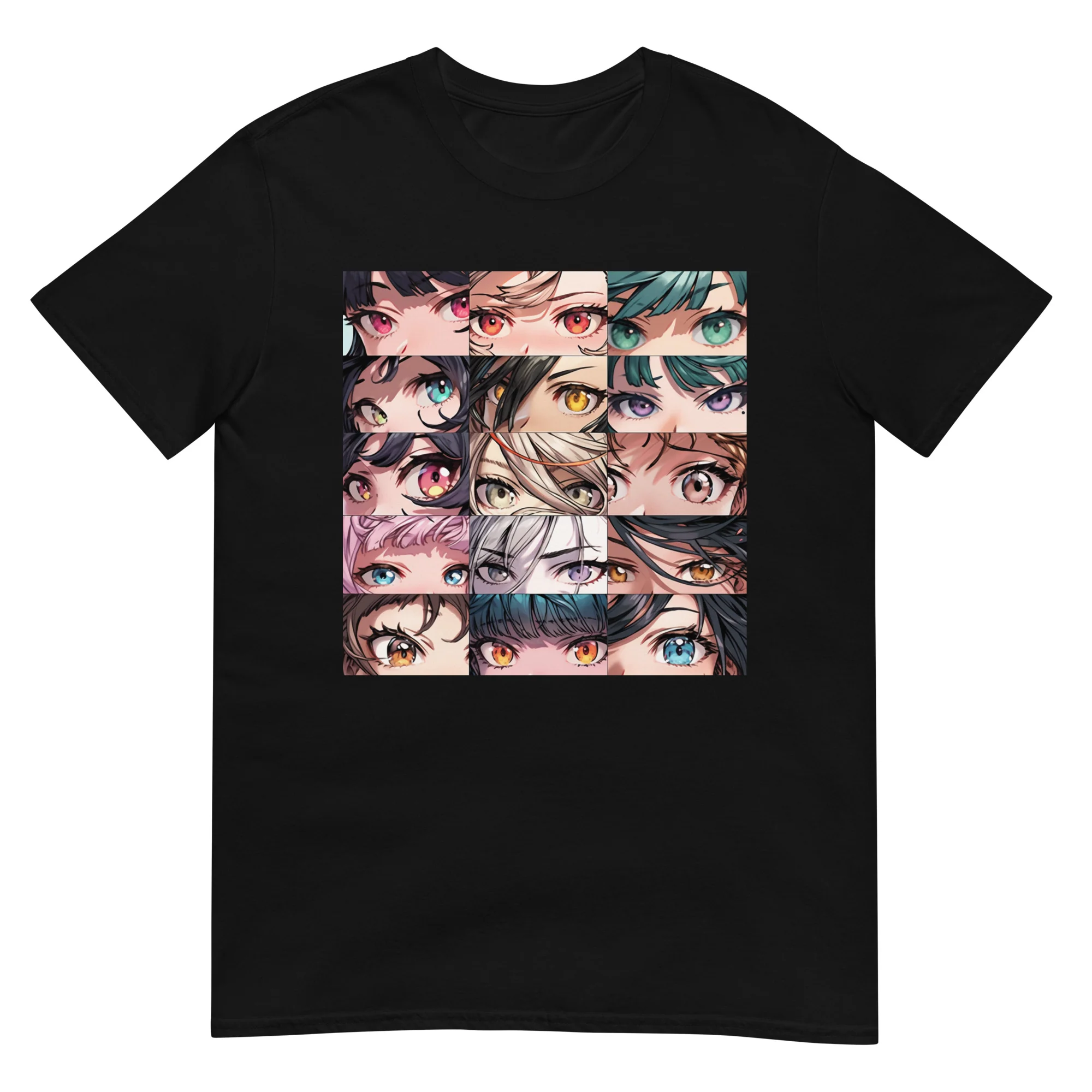 Anime Eyes Montage T-Shirt - Image 3