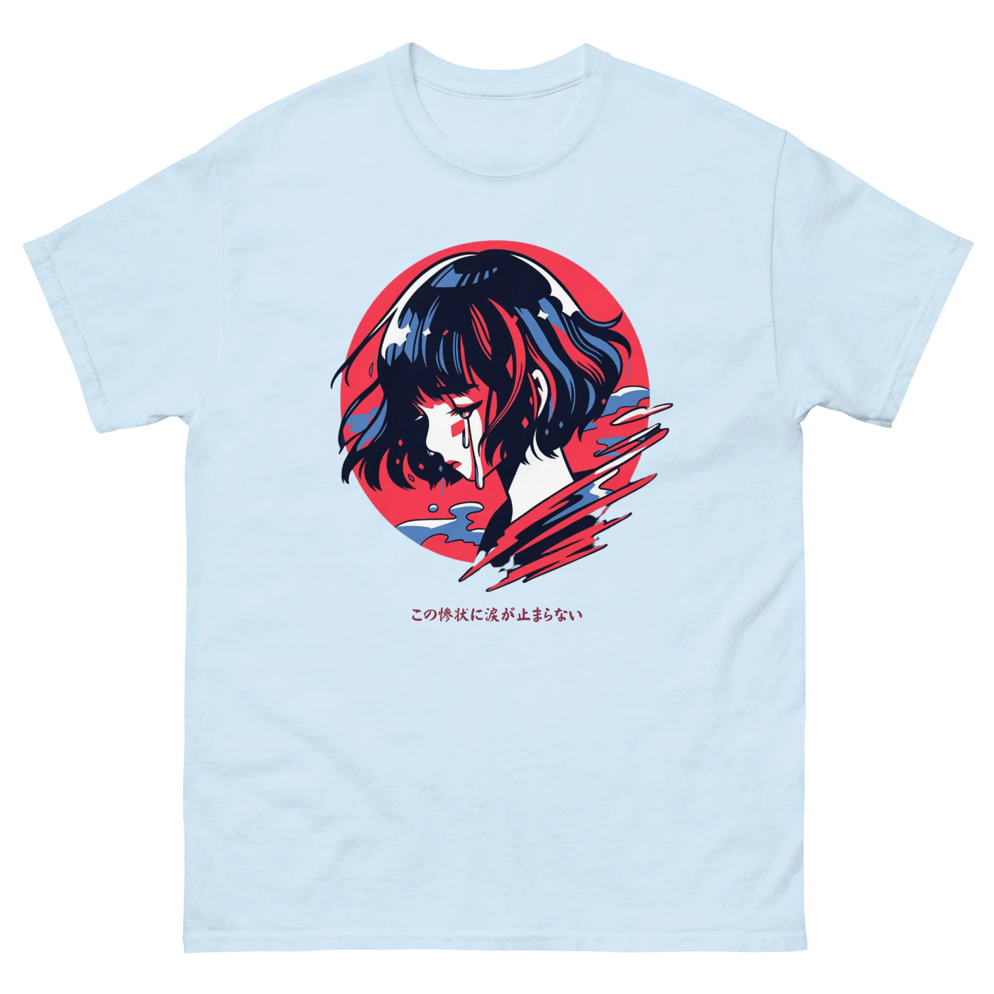 Anime Girl in Tragedy T-Shirt - Image 12