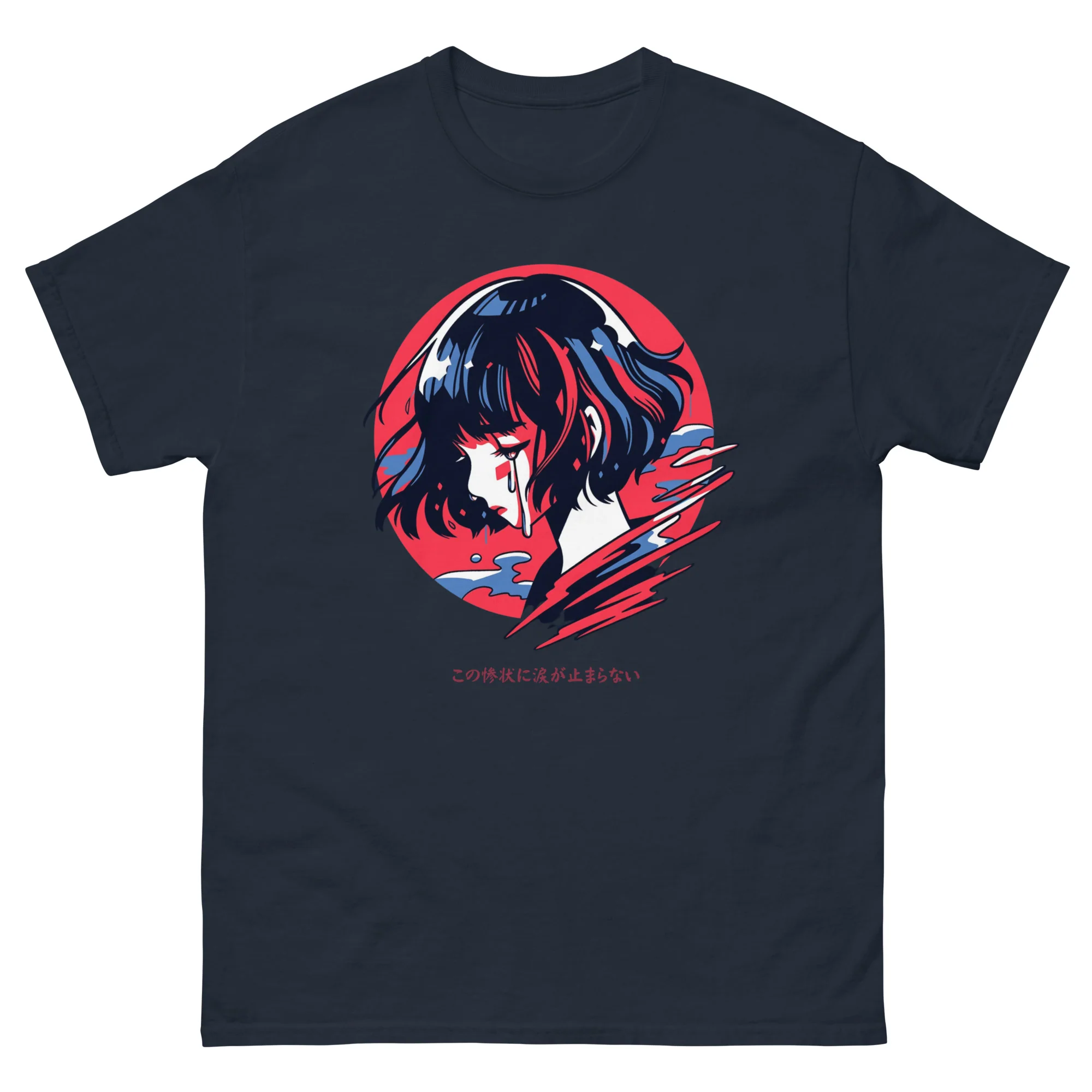 Anime Girl in Tragedy T-Shirt - Image 3