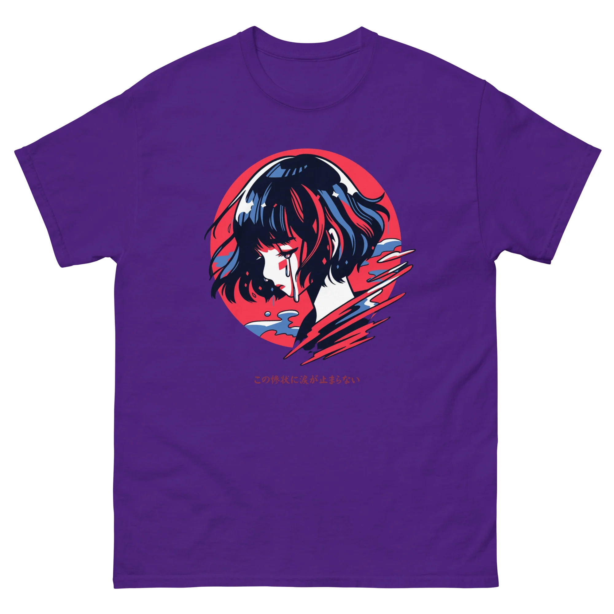 Anime Girl in Tragedy T-Shirt - Image 4
