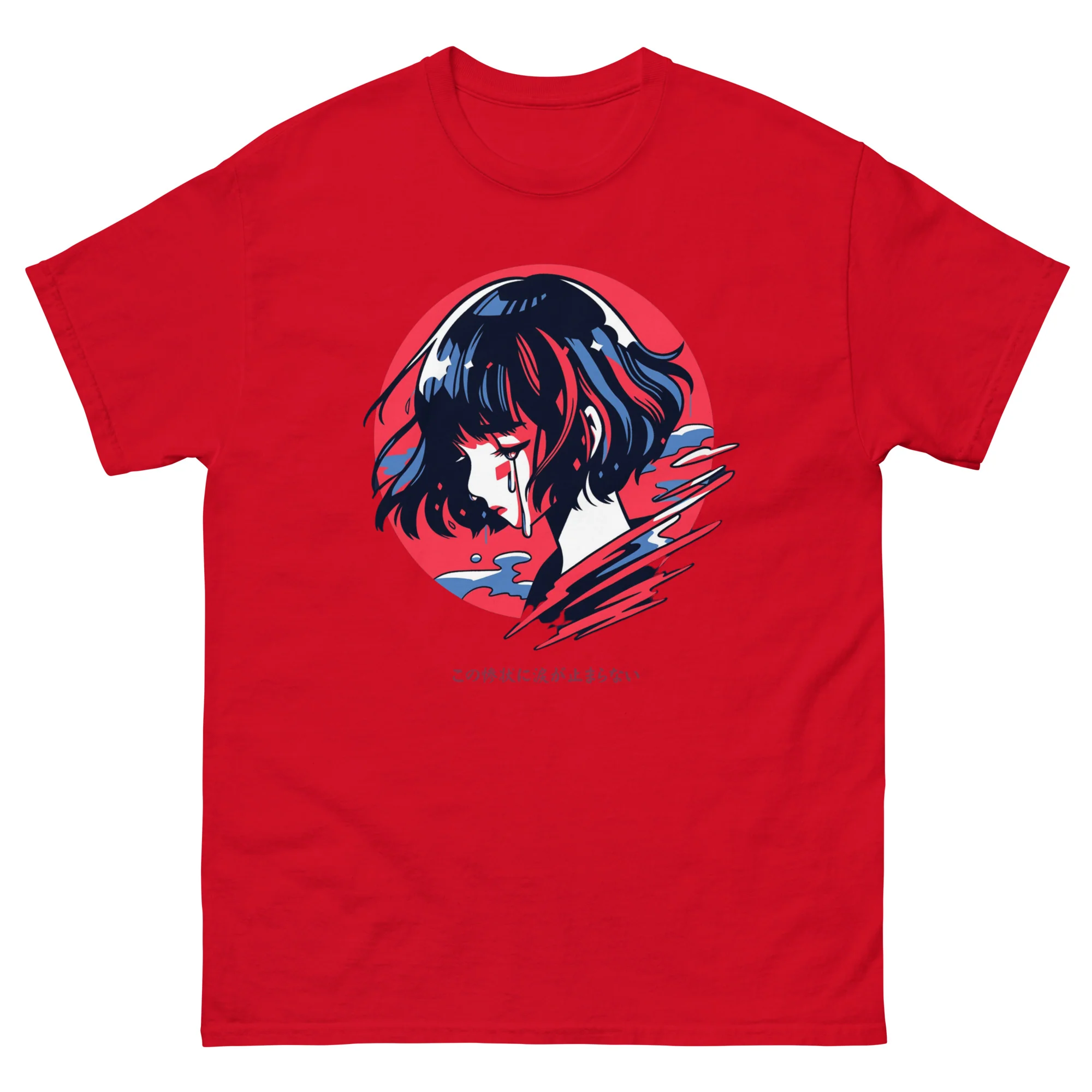 Anime Girl in Tragedy T-Shirt - Image 5