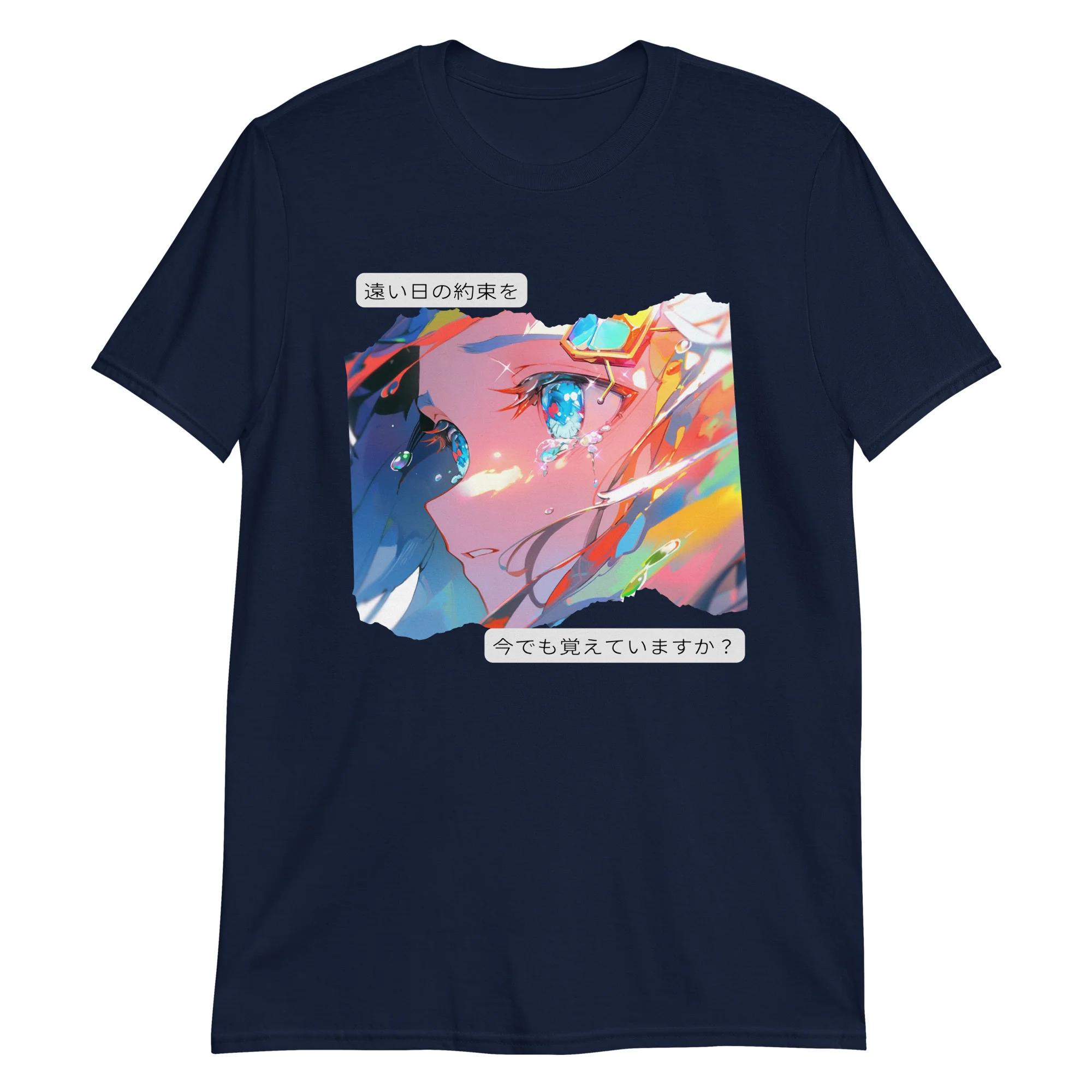 Anime Girl with Pastel Tears T-Shirt - Image 5