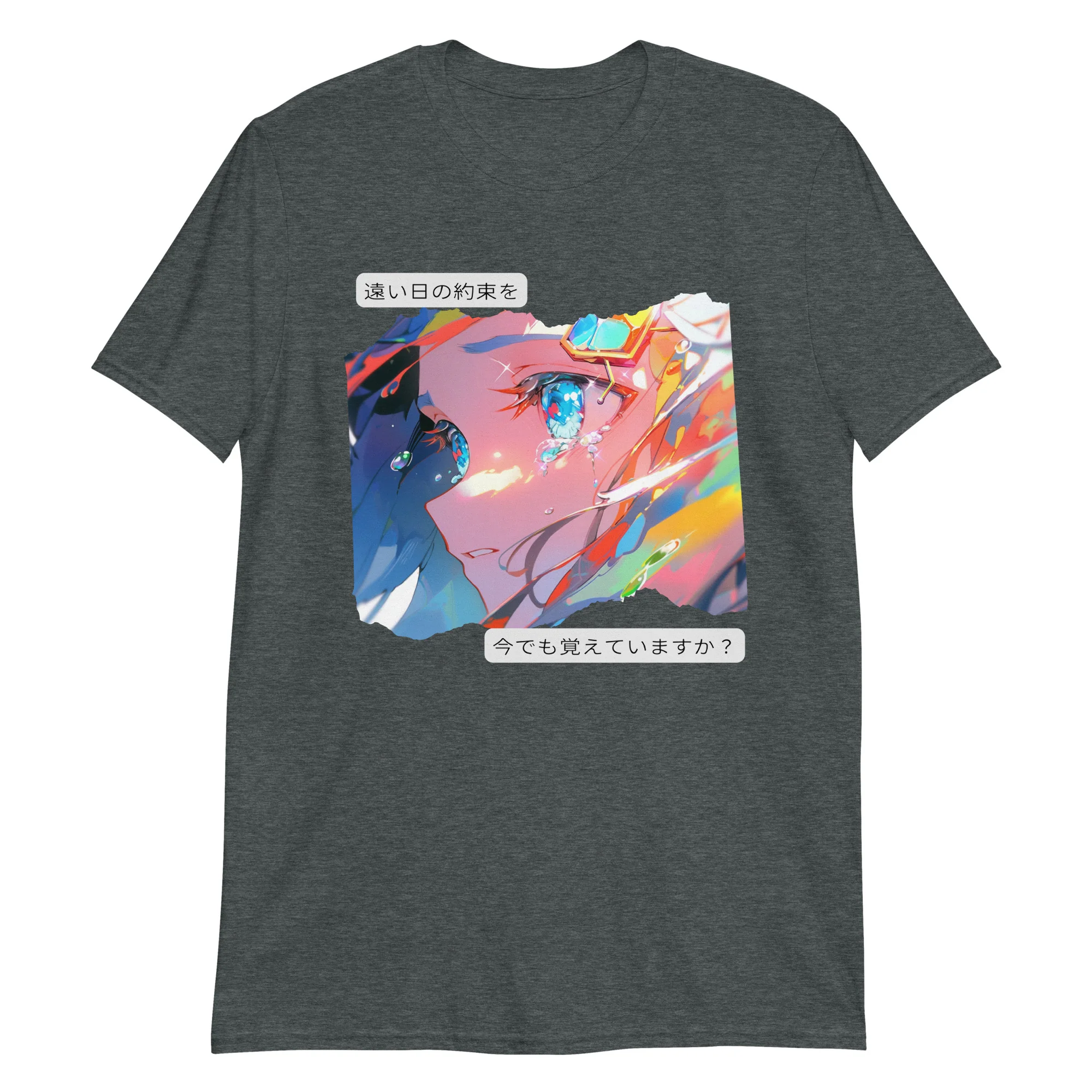 Anime Girl with Pastel Tears T-Shirt - Image 6