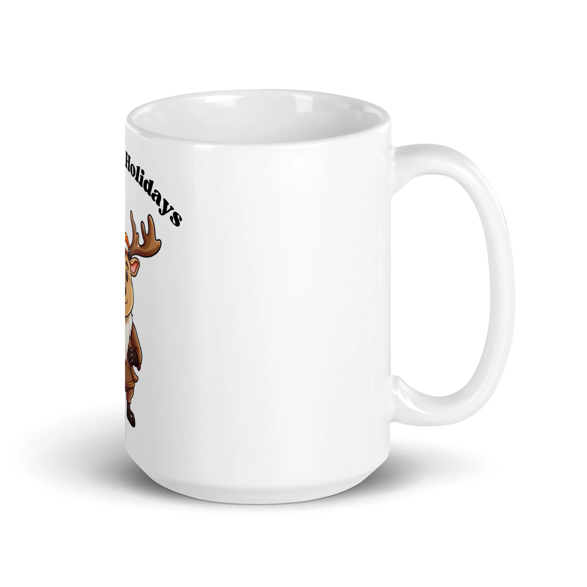 Brew-tiful Holidays Cheer Beer White Mug - Image 4