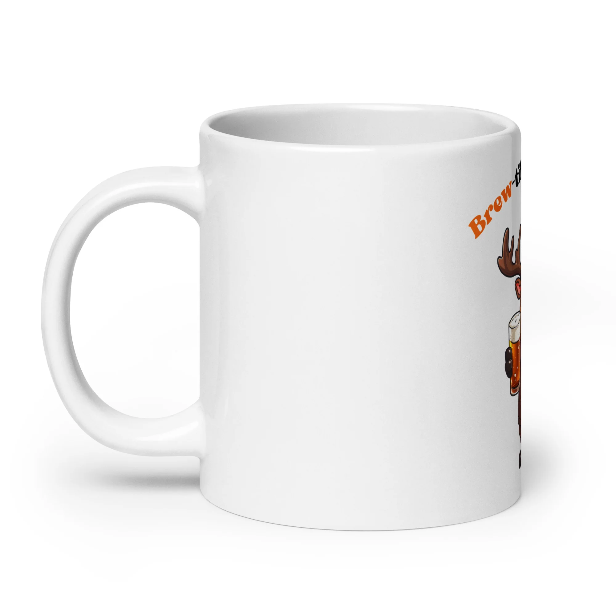 Brew-tiful Holidays Cheer Beer White Mug - Image 8