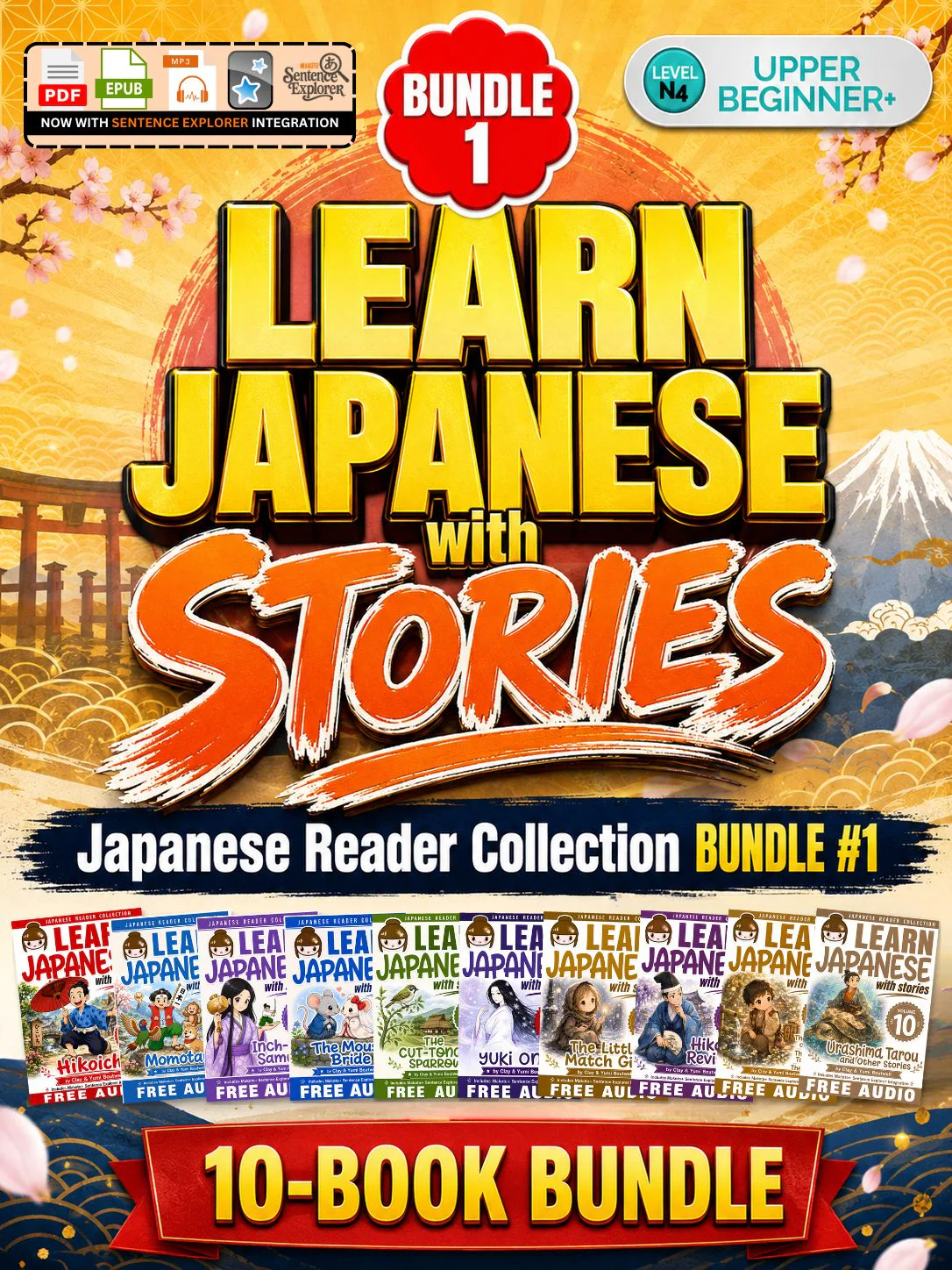 Learn Japanese with Stories Bundle #1 [10 Volumes] [Digital Books + Audios] - Image 12