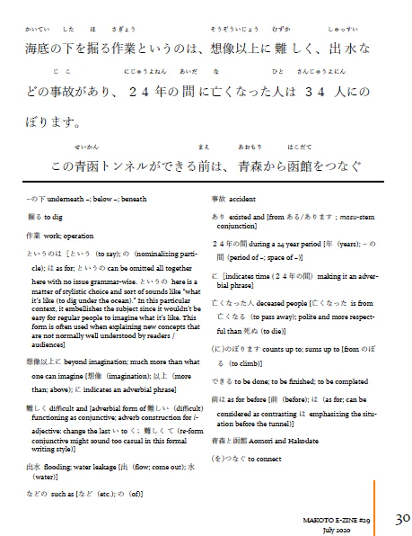 Makoto Japanese e-Zine #29 July 2020 | Digital Download + Sound Files - Image 7