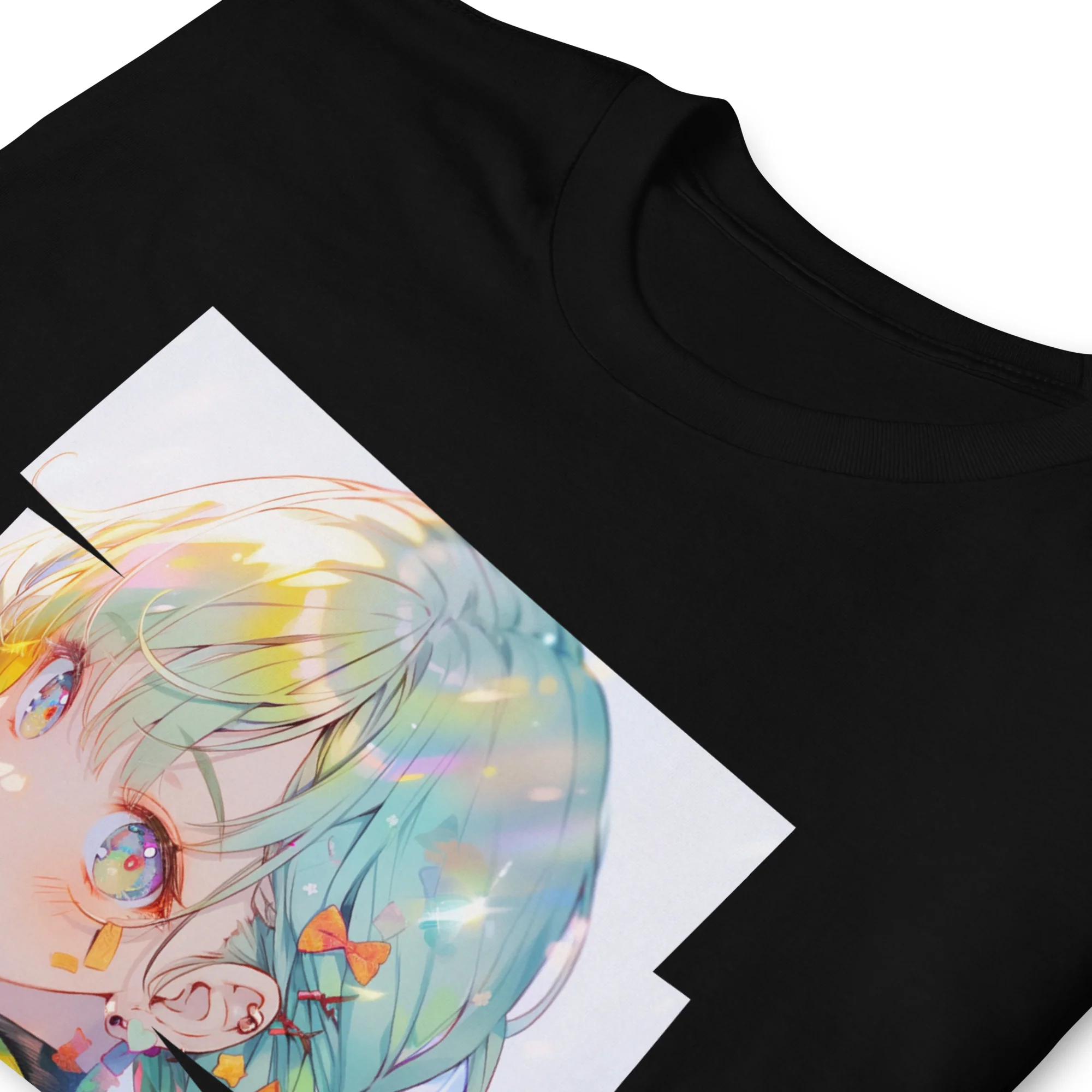 Ganbare Anime Eyes Japanese Style Mood T-Shirt - Image 2