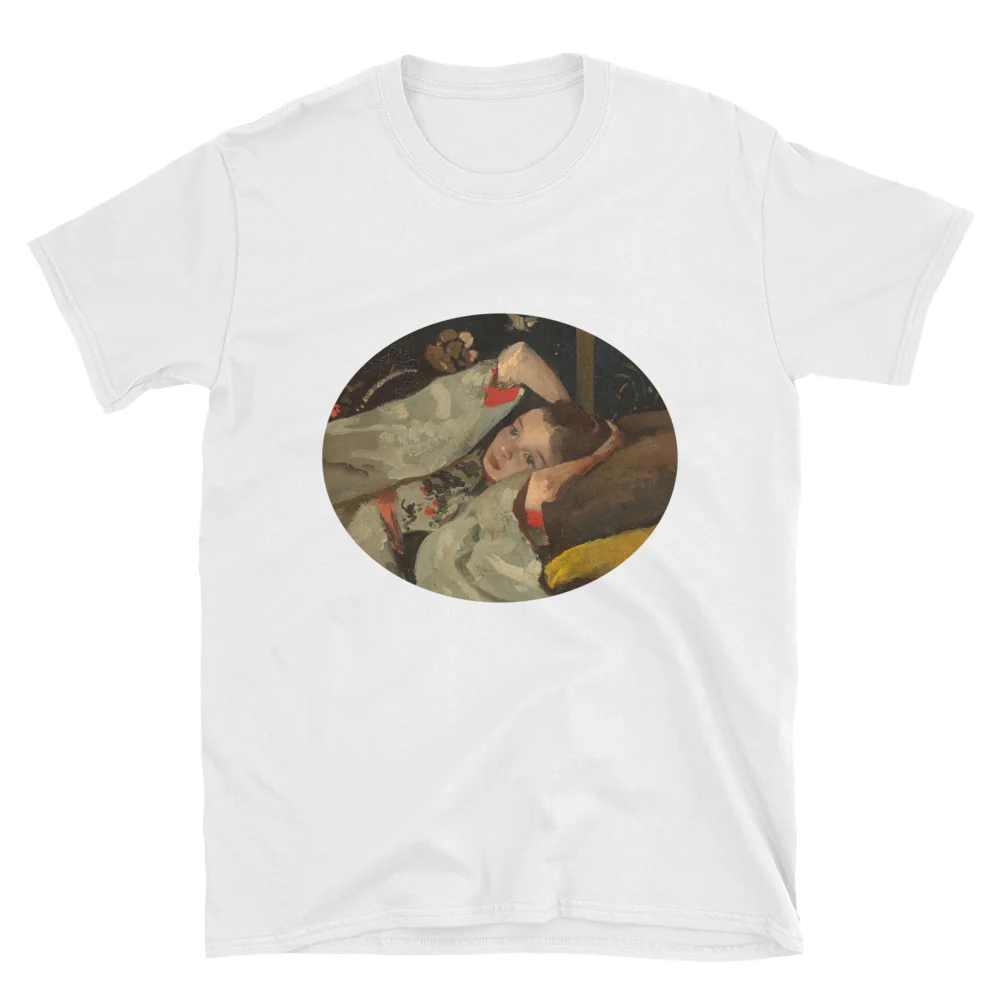 Girl in a Japanese Kimono by George Hendrik Breitner, 1894 Short-Sleeve Unisex T-Shirt