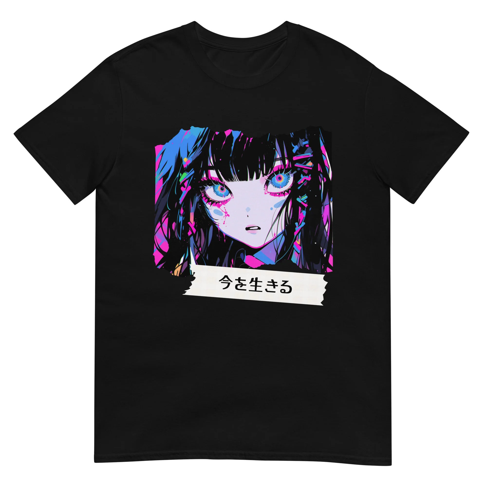 Goth Anime Girl Living Today T-Shirt - Image 3