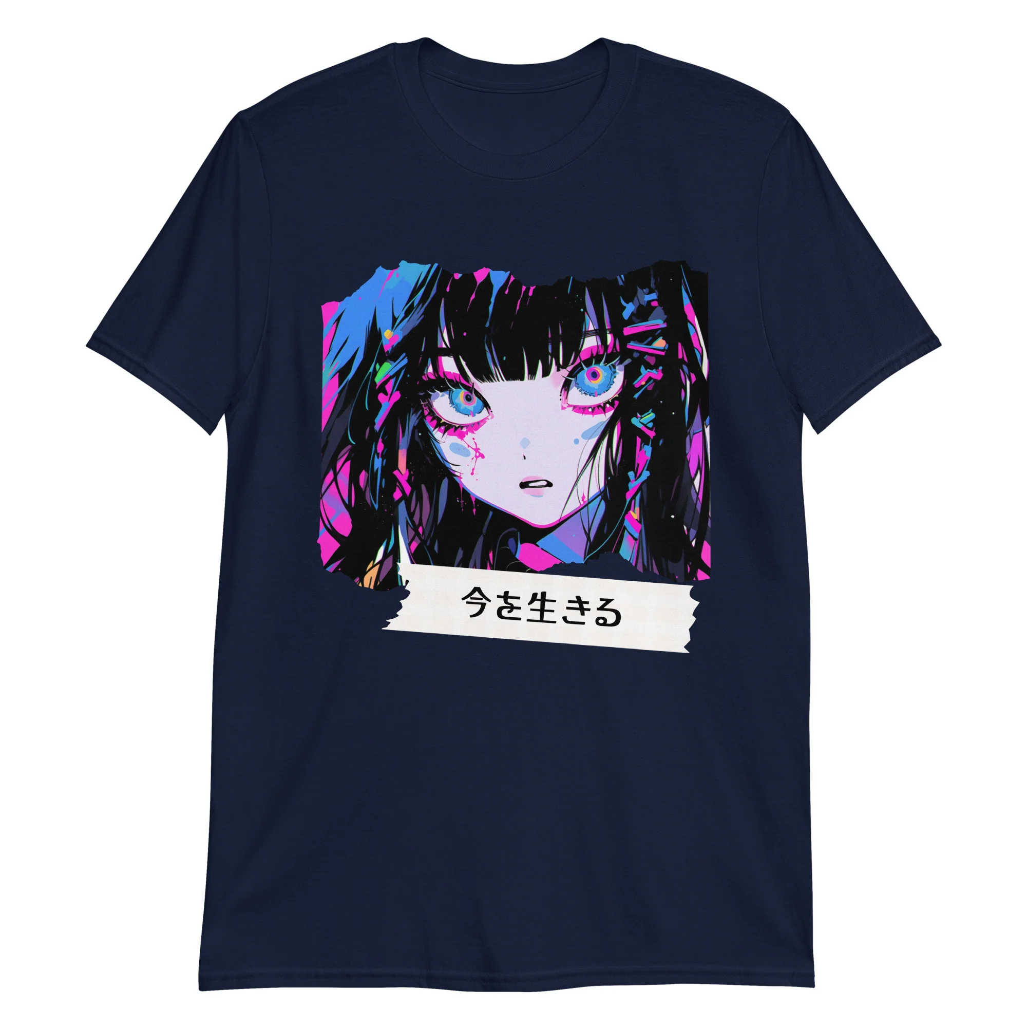 Goth Anime Girl Living Today T-Shirt - Image 5