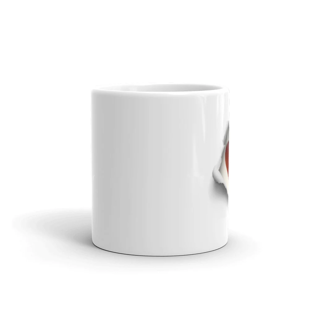 Heart Breaking Out Mug - Image 3