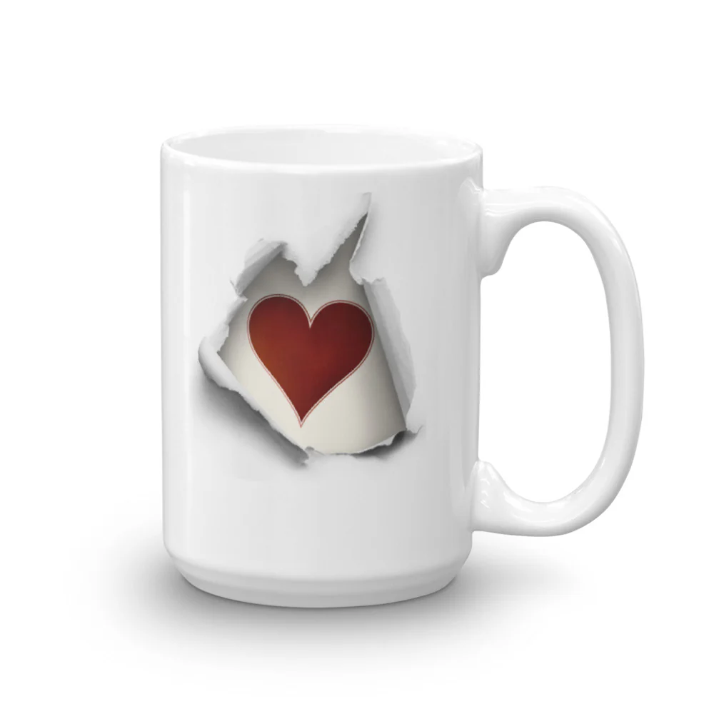 Heart Breaking Out Mug - Image 4