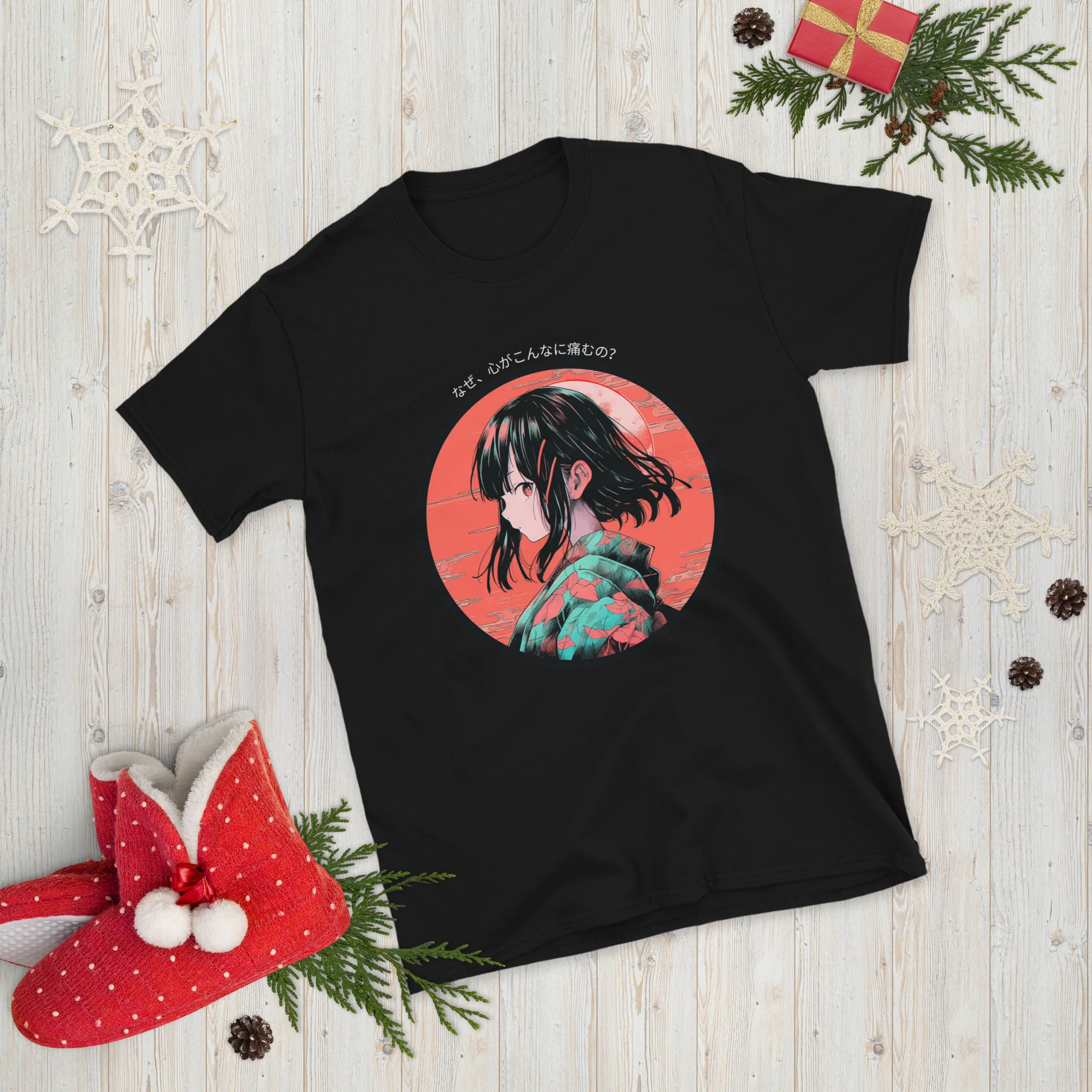 Heartache Kimono Girl T-Shirt - Image 4