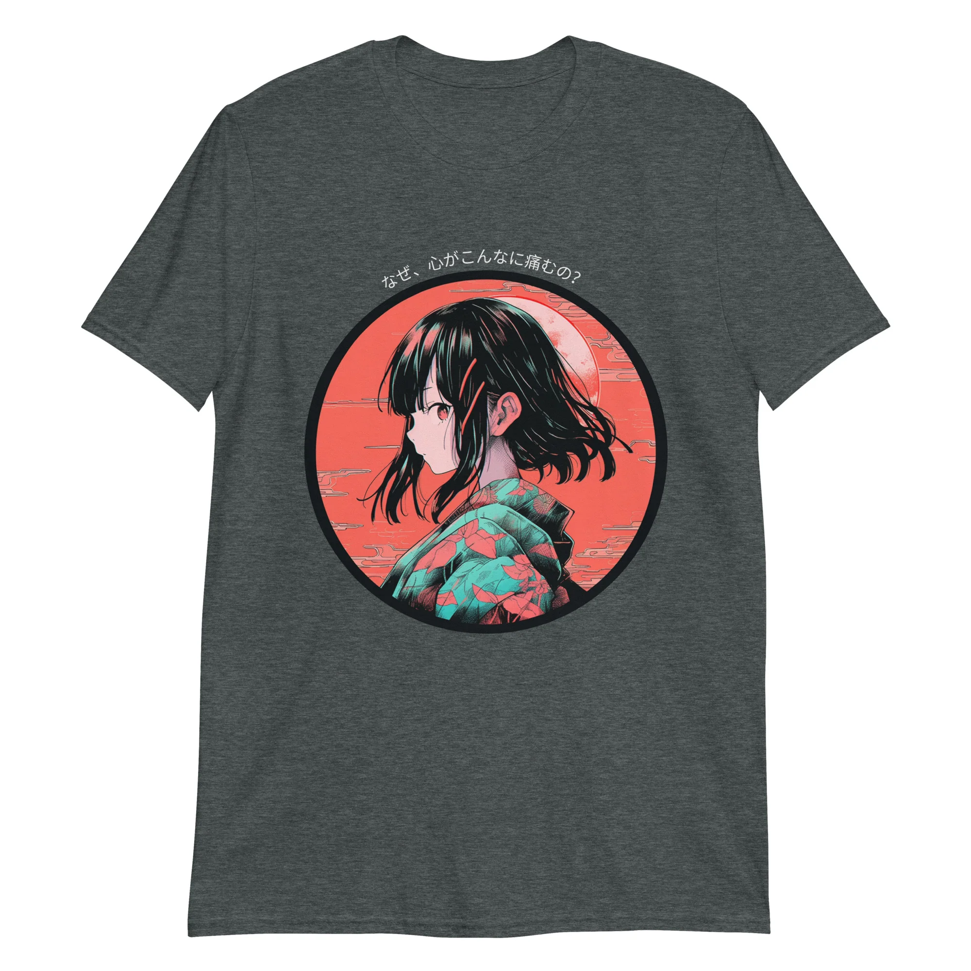 Heartache Kimono Girl T-Shirt - Image 6