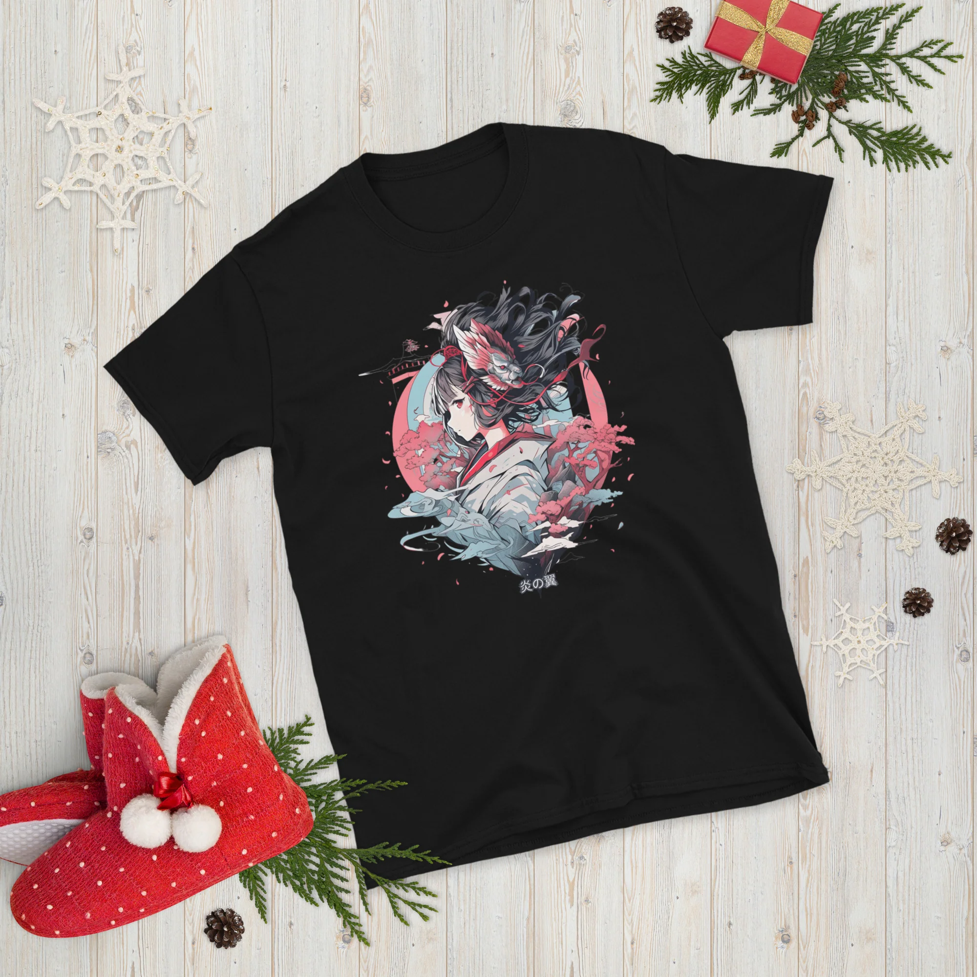 Inferno Wings Kimono Elegance T-Shirt - Image 4