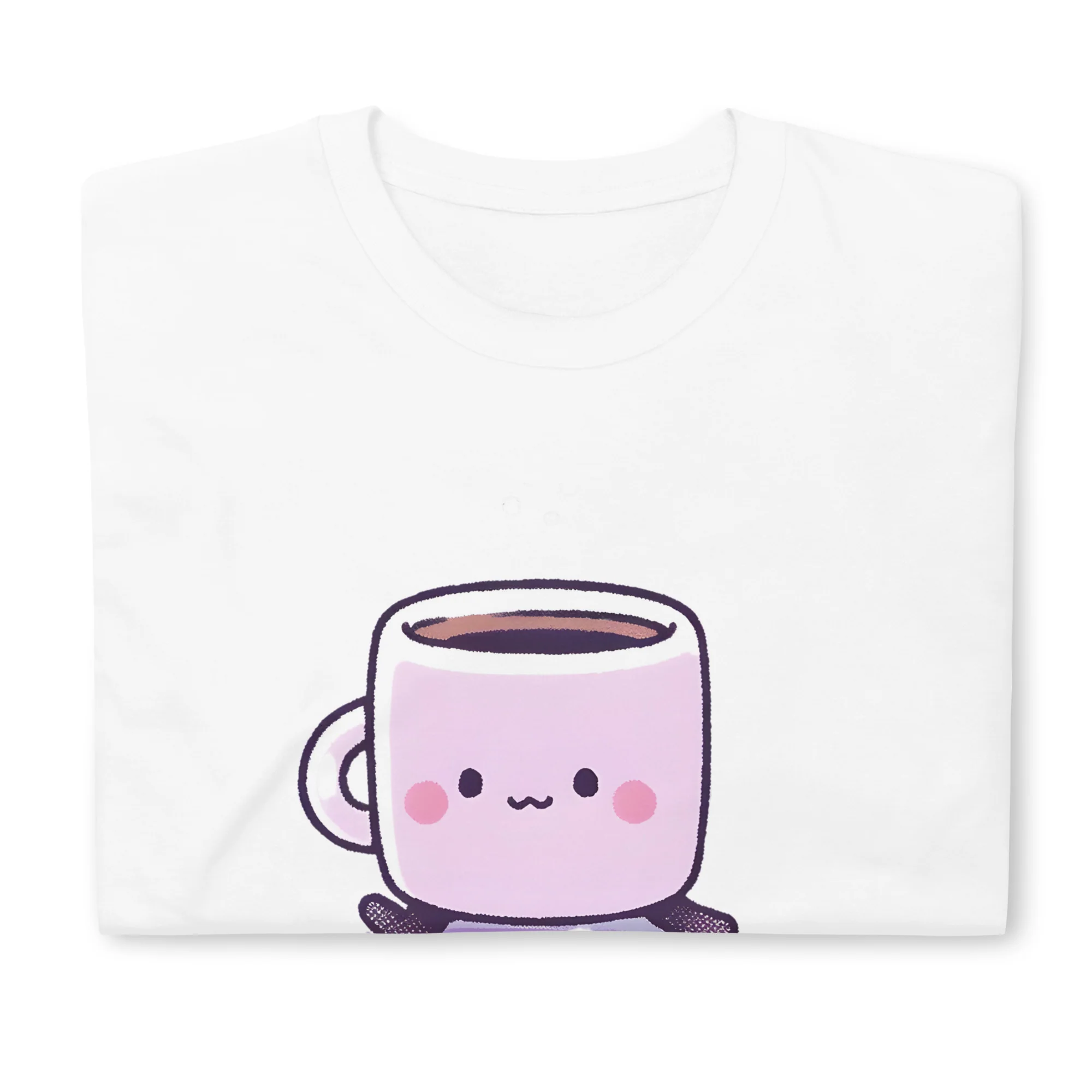 Isogashii naa - Busy Coffee Mug on the Run T-Shirt - Image 2