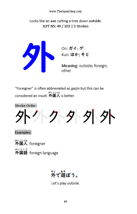 Japanese Kanji for JLPT N5-Master the Japanese Language Proficiency Test N5 [Paperback] - Image 4