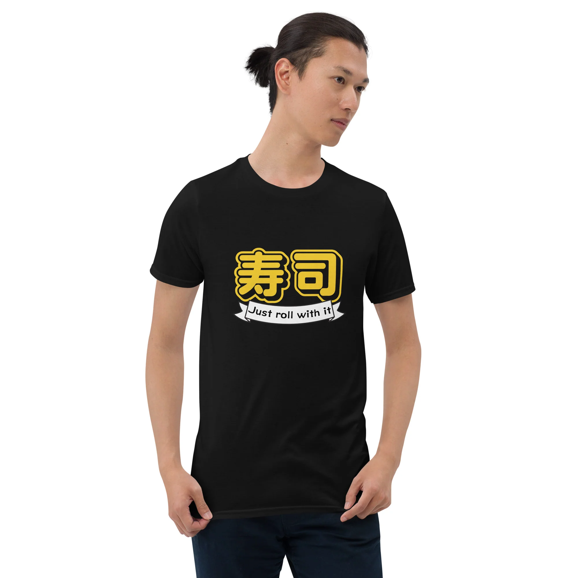 Just Roll with it Sushi T-Shirt - Image 4