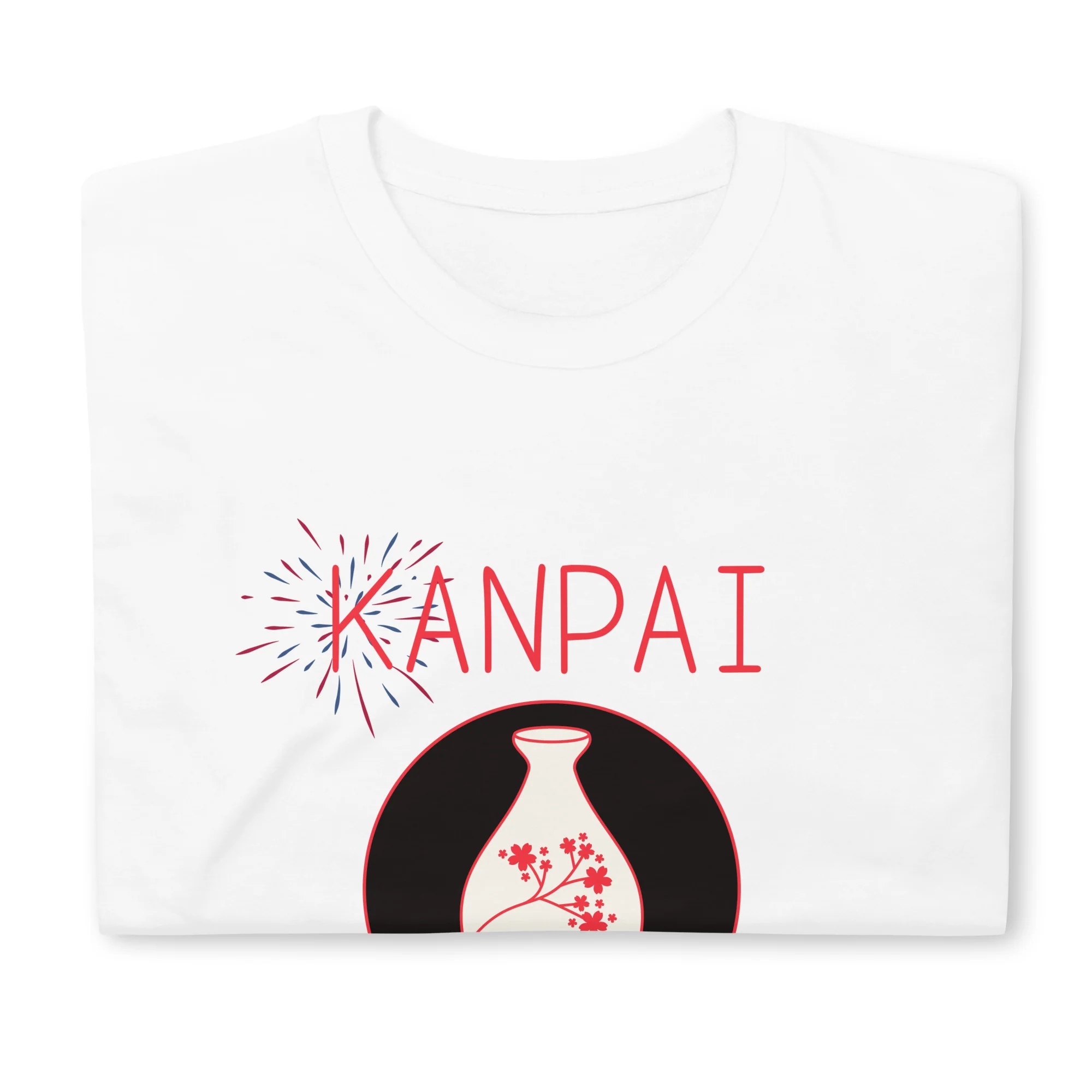 Kanpai for the Holidays Japanese Sake T-Shirt - Image 4