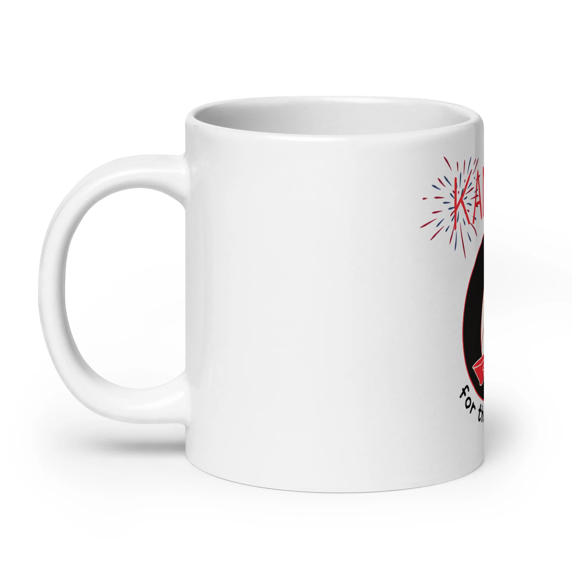 Kanpai for the Holidays Japanese Sake White Mug - Image 8