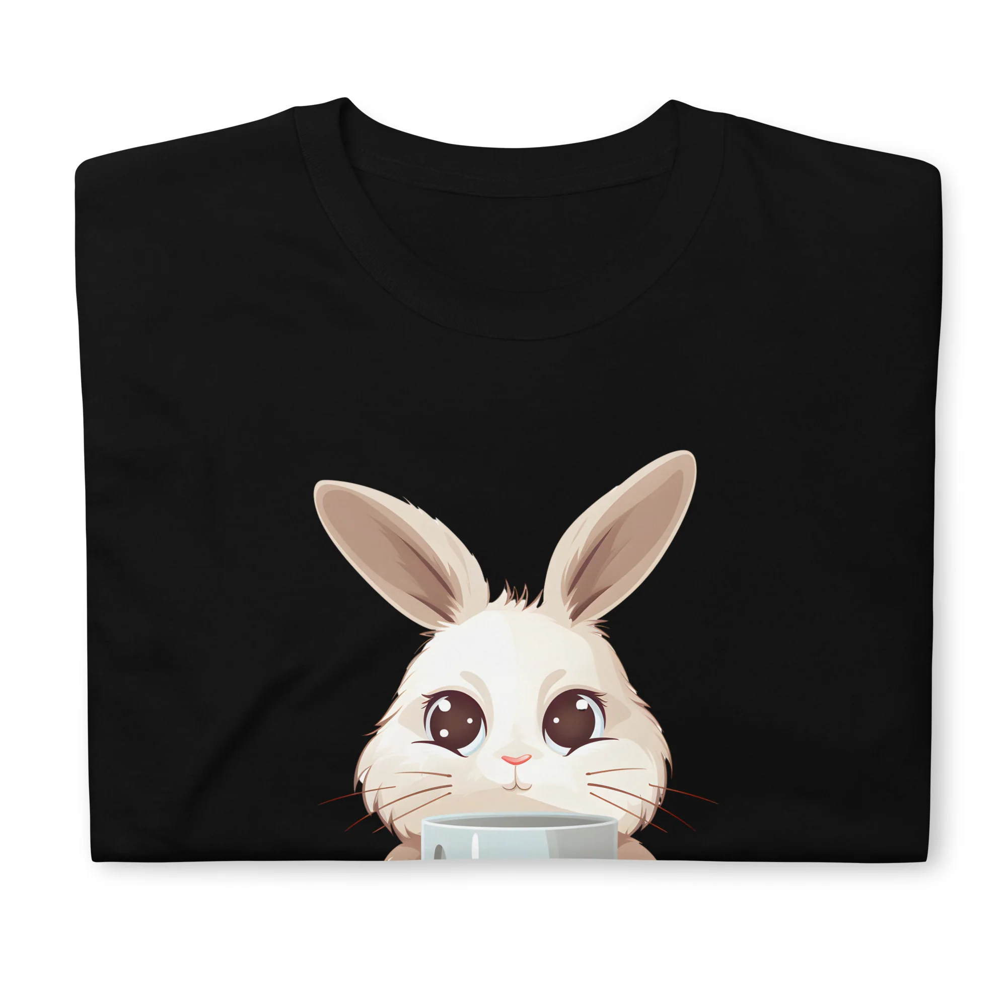 Kawaii Bunny: Okawari Coffee Refill T-Shirt - Image 5