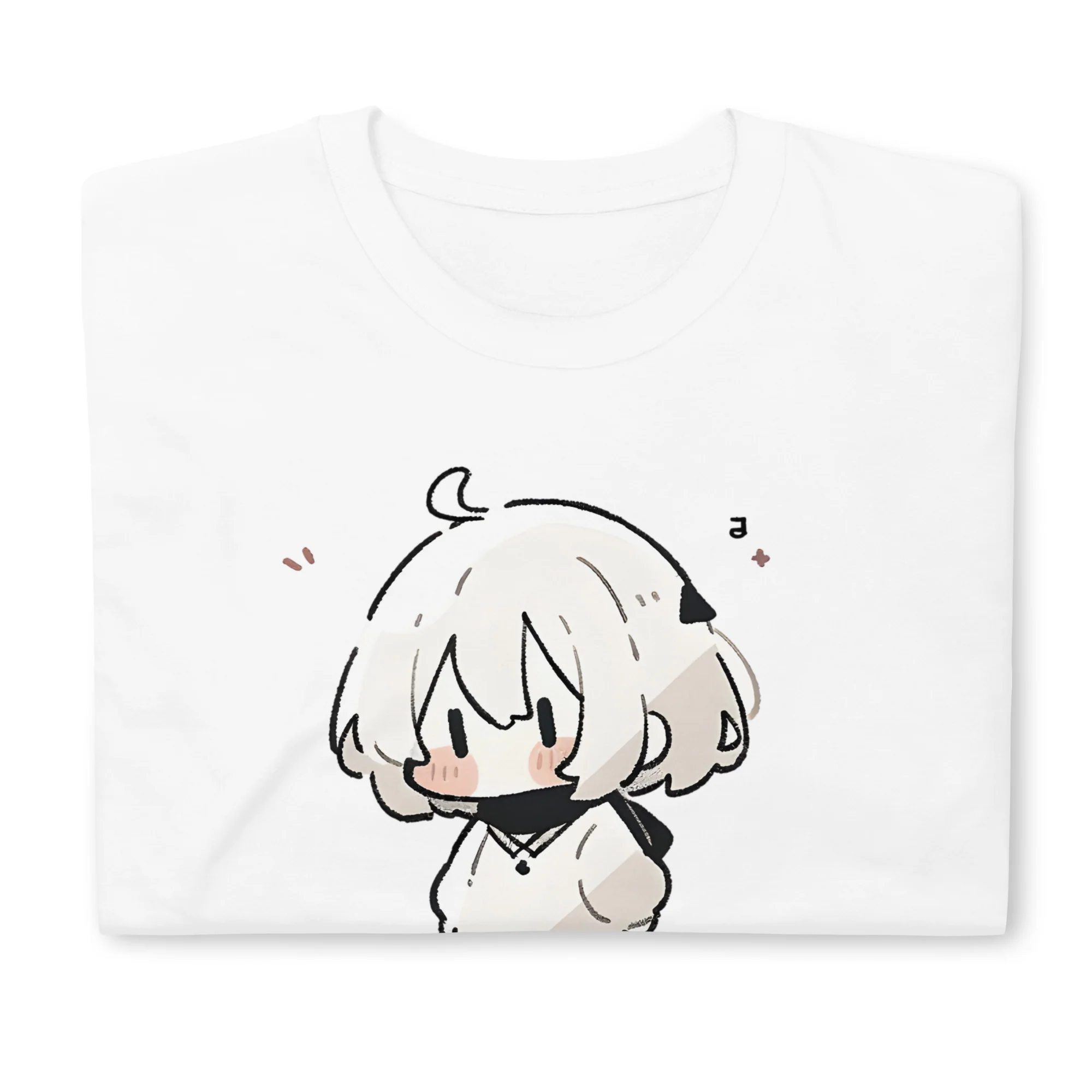 Kawaii Manga Girl Where and Who am I? T-Shirt - Image 2
