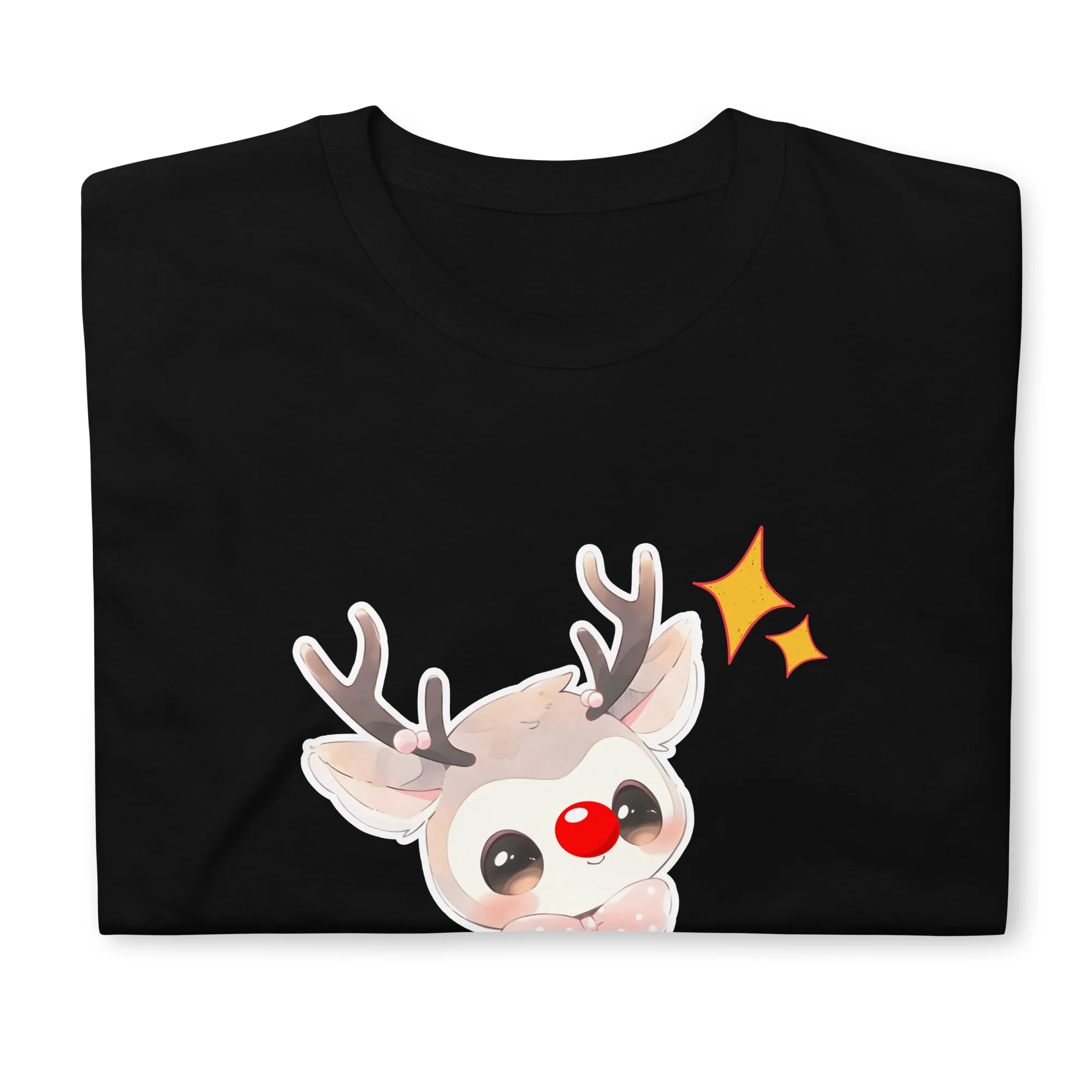 Kawaii Reindeer for a Japanese Christmas T-Shirt - Image 6