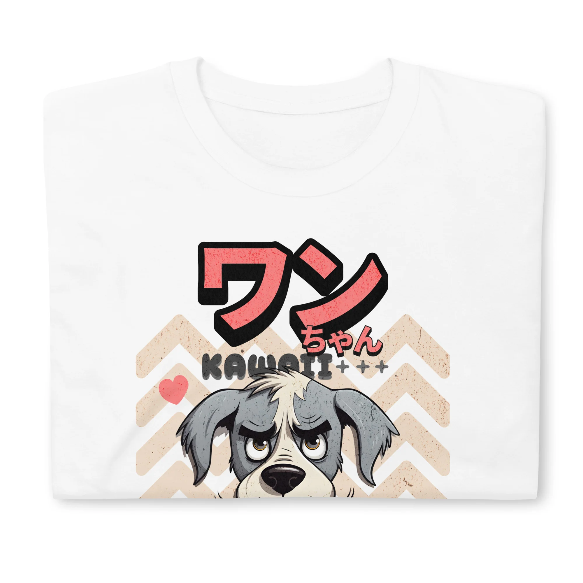 Kawaii Wan-Chan: Angry Coffee T-Shirt - Image 2
