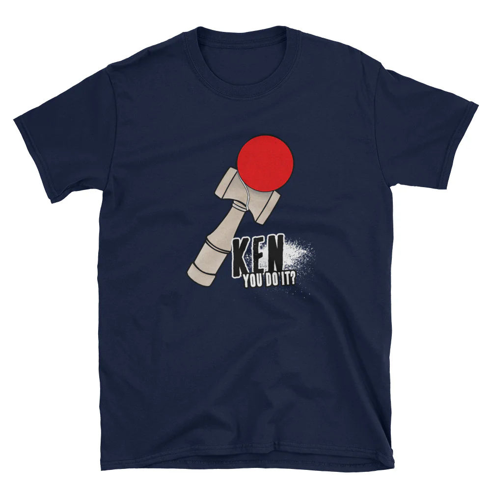 Kendama Japanese Ball and Cup Short-Sleeve Unisex T-Shirt - Image 3