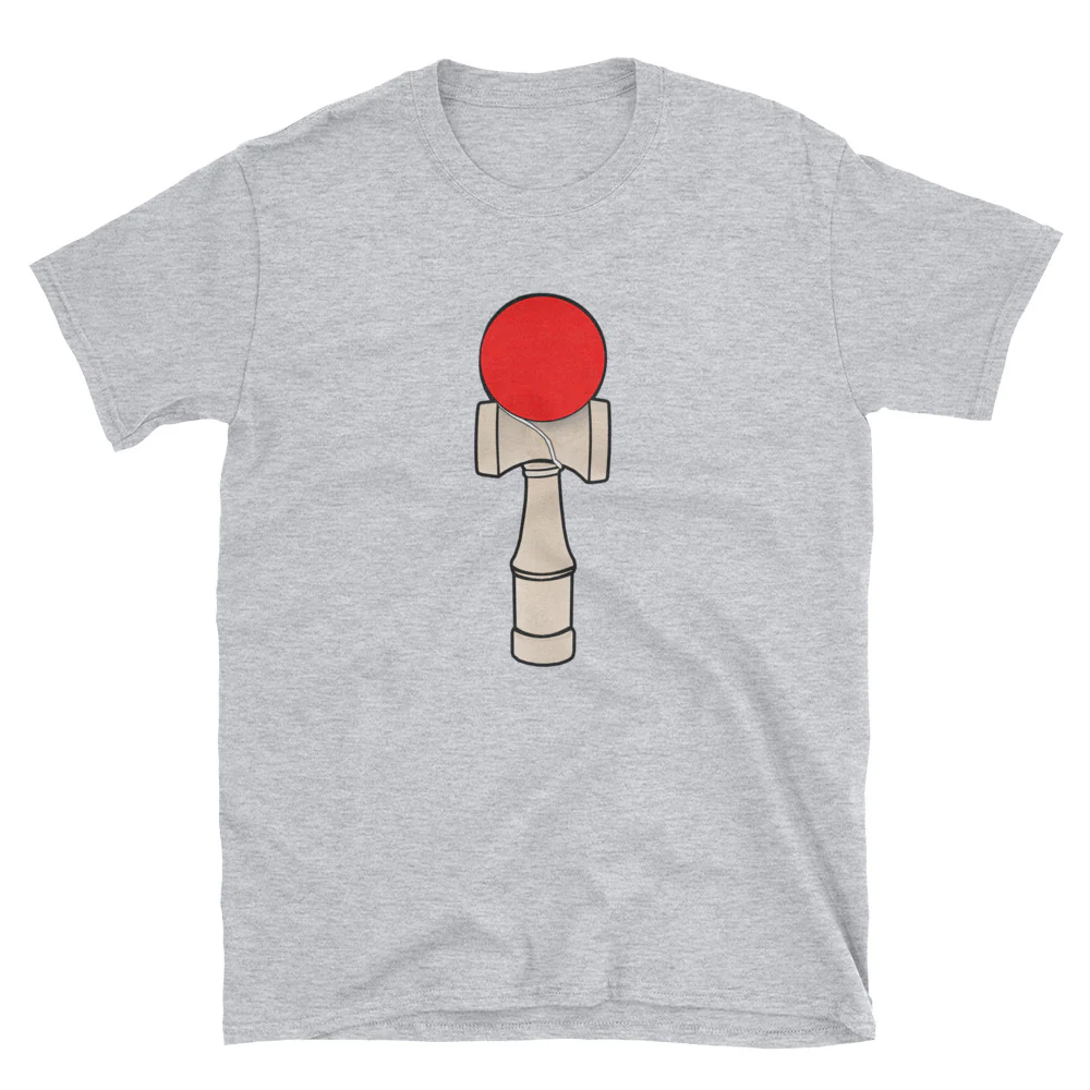 Kendama Japanese Ball and Cup Short-Sleeve Unisex T-Shirt - Image 4