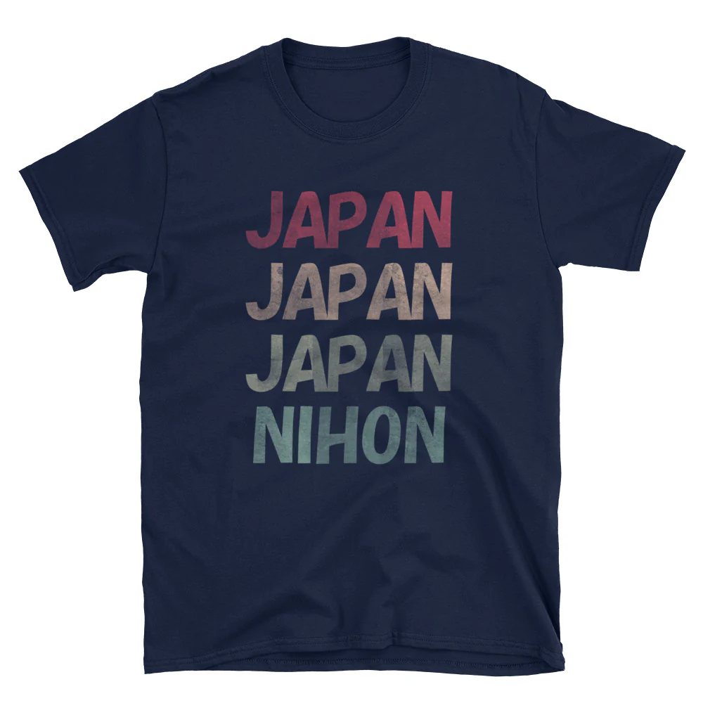 Love Japan and Nihon Japanese  Short-Sleeve Unisex T-Shirt