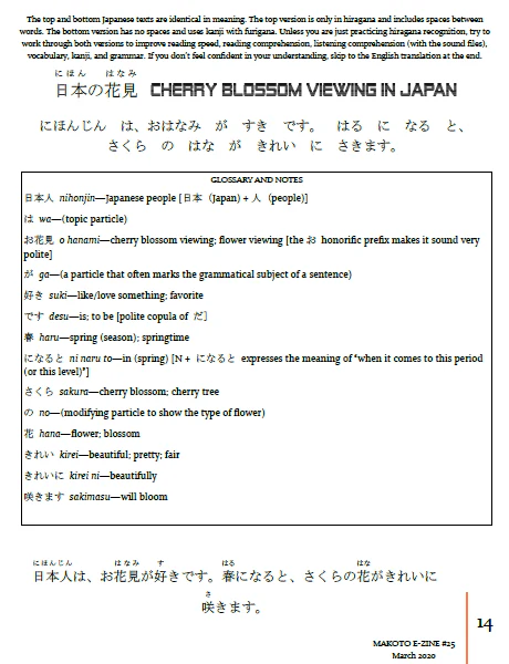 Makoto Japanese e-Zine #25 March 2020 | Digital Download + MP3s - Image 6