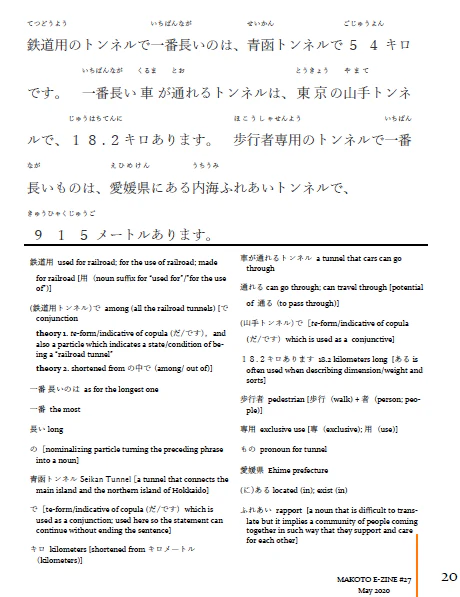 Makoto Japanese e-Zine #27 May 2020 | Digital Download + Sound Files - Image 6