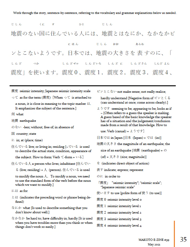 Makoto Japanese e-Zine #39 May 2021 | Digital Download + Sound Files - Image 6