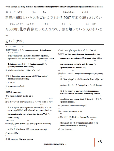 Makoto Magazine #73 - All the Fun Japanese Not Found in Textbooks - Image 2