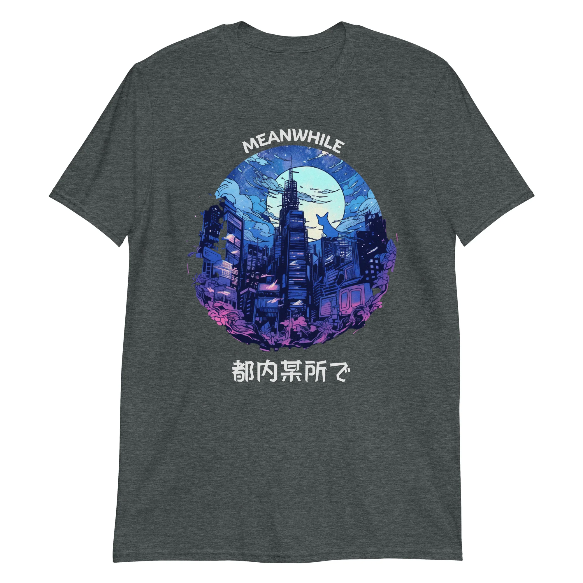 Metropolitan Cat and Moon T-Shirt - Image 6