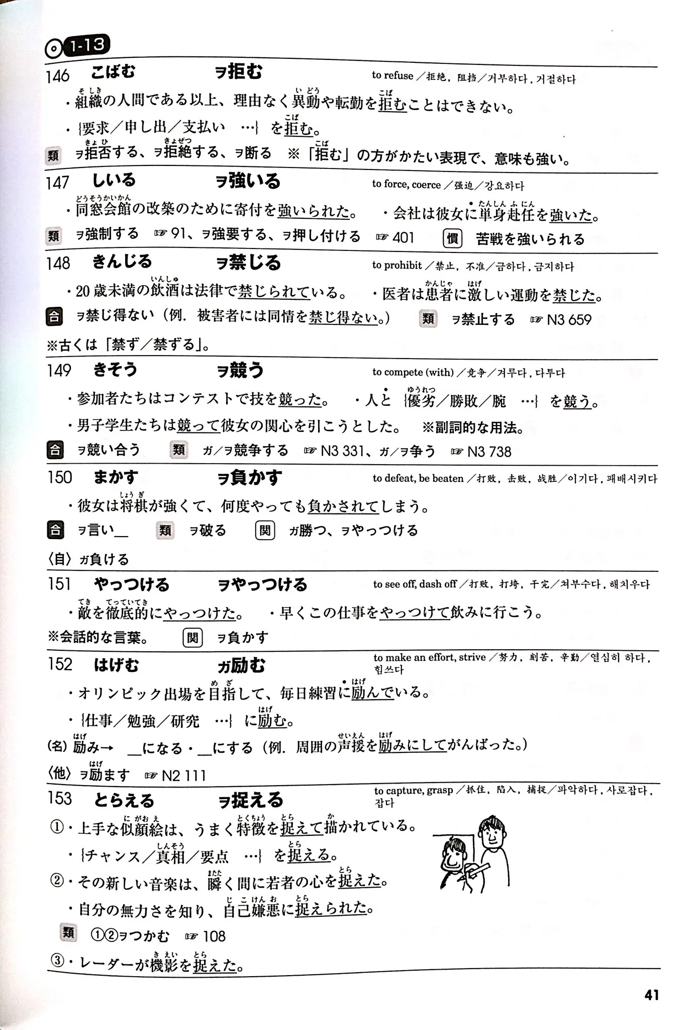 Mimi Kara Oboeru JLPT N1 Vocabulary with 2 CDs - Image 4