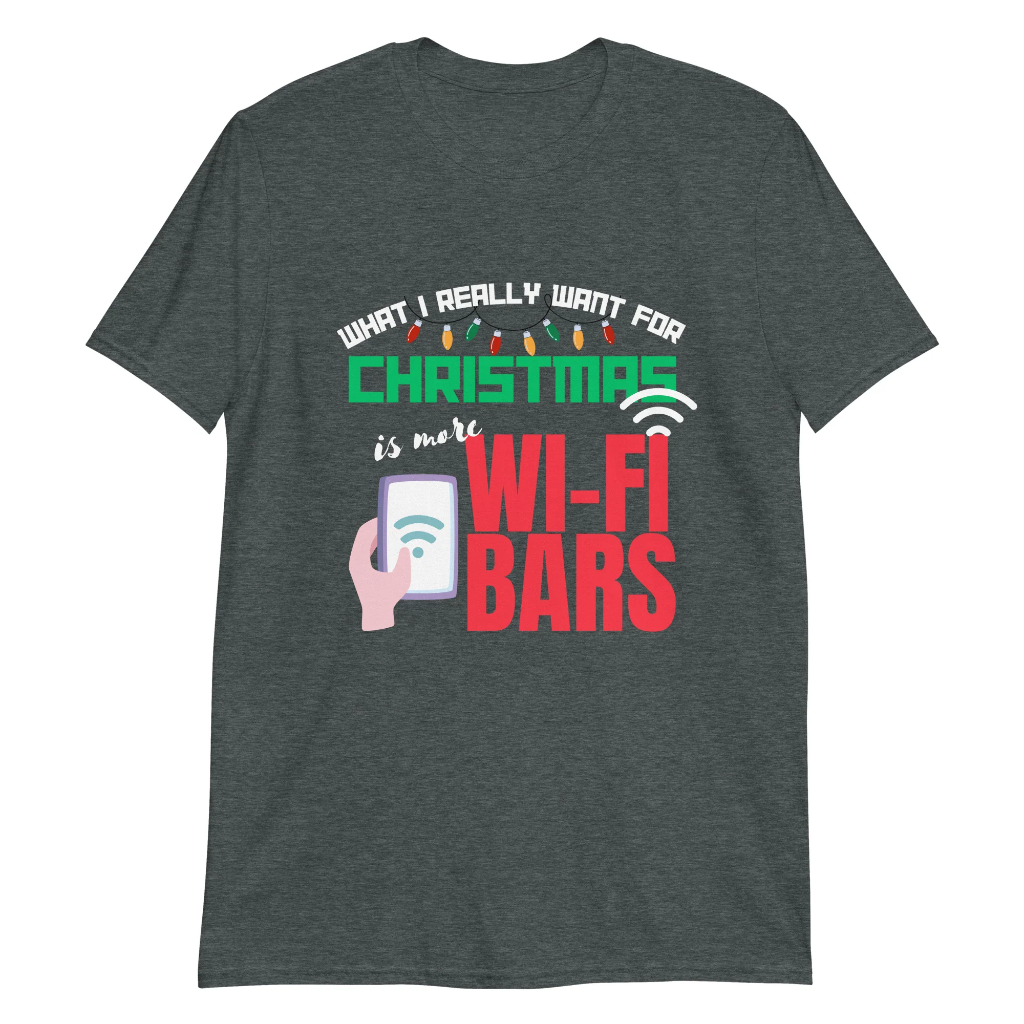 More Wi-Fi Bars for Holiday Connectivity T-Shirt - Image 6