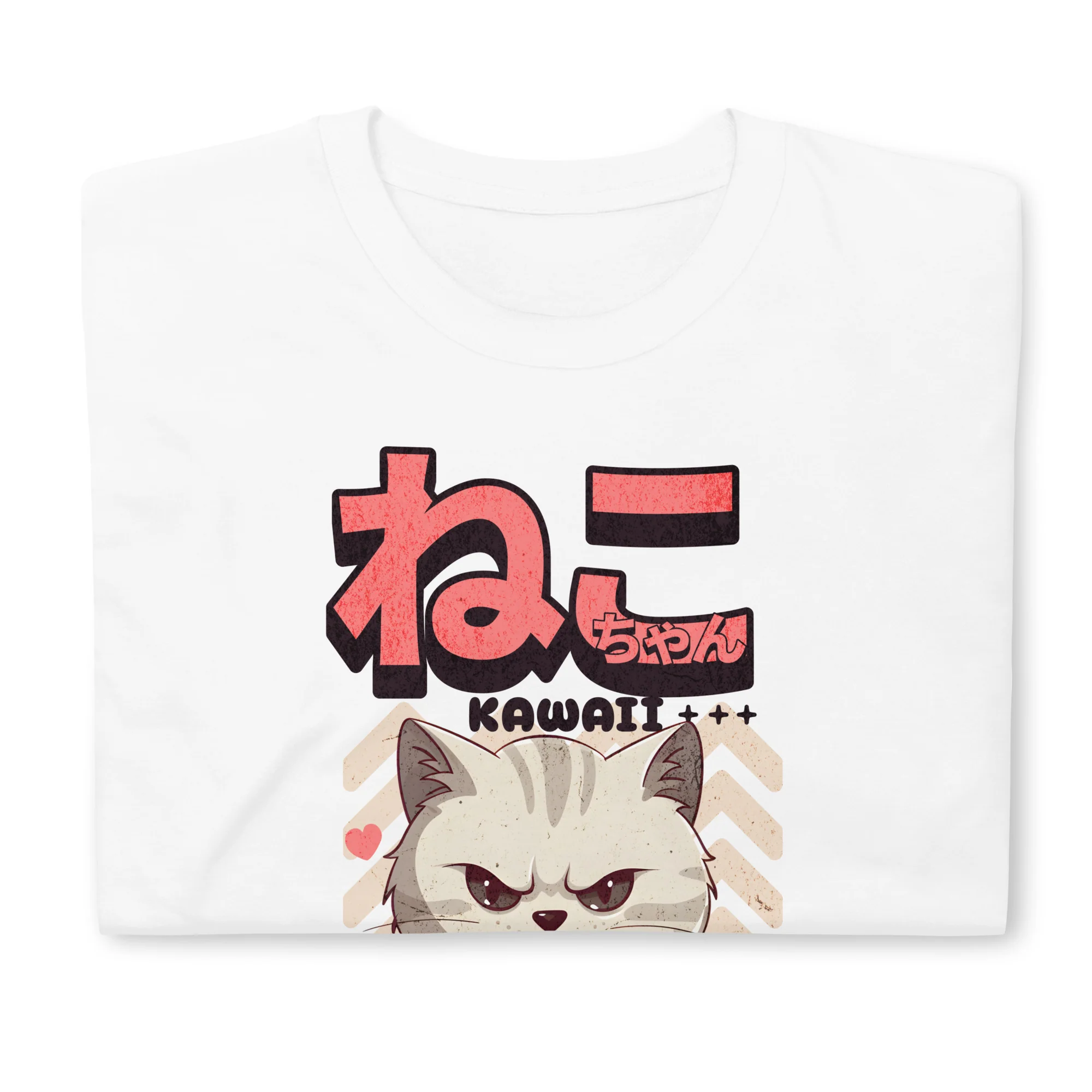 Neko Coffee: Angry but Kawaii T-Shirt - Image 2