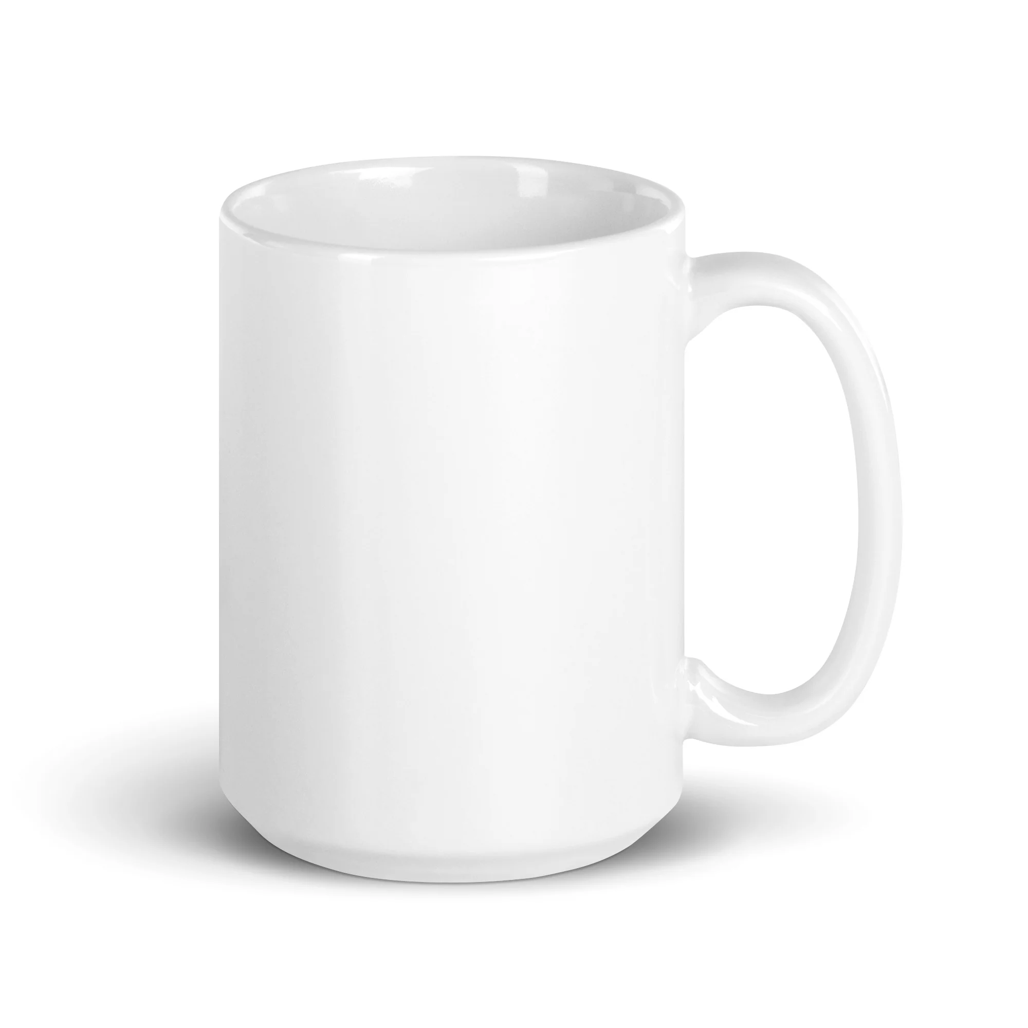 Nice Weather Cat Enjoying Autumn Leaves White Mug