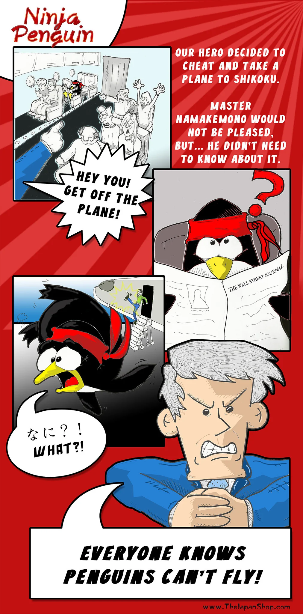 Ninja Penguin Talks Japanese in Japan [Paperback] - Image 5