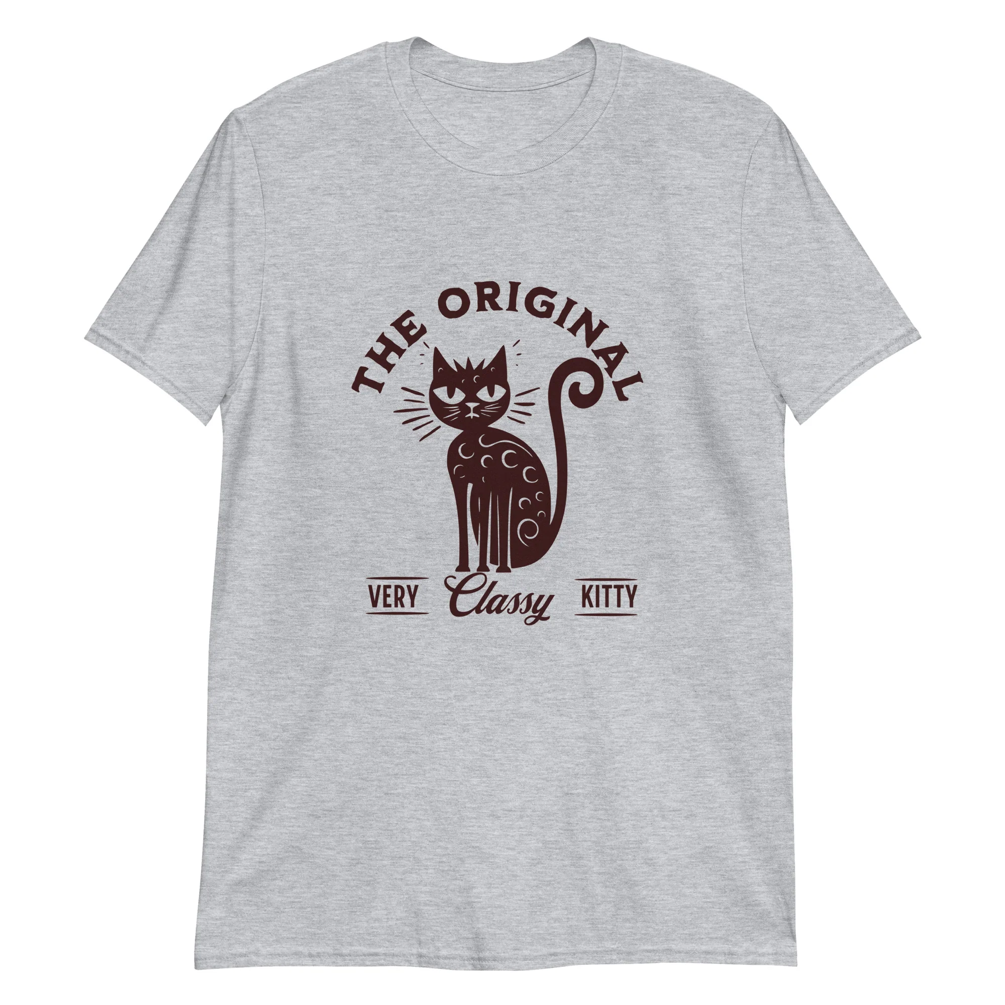 Original Very Classy Kitty Elegant Cat T-Shirt - Image 4