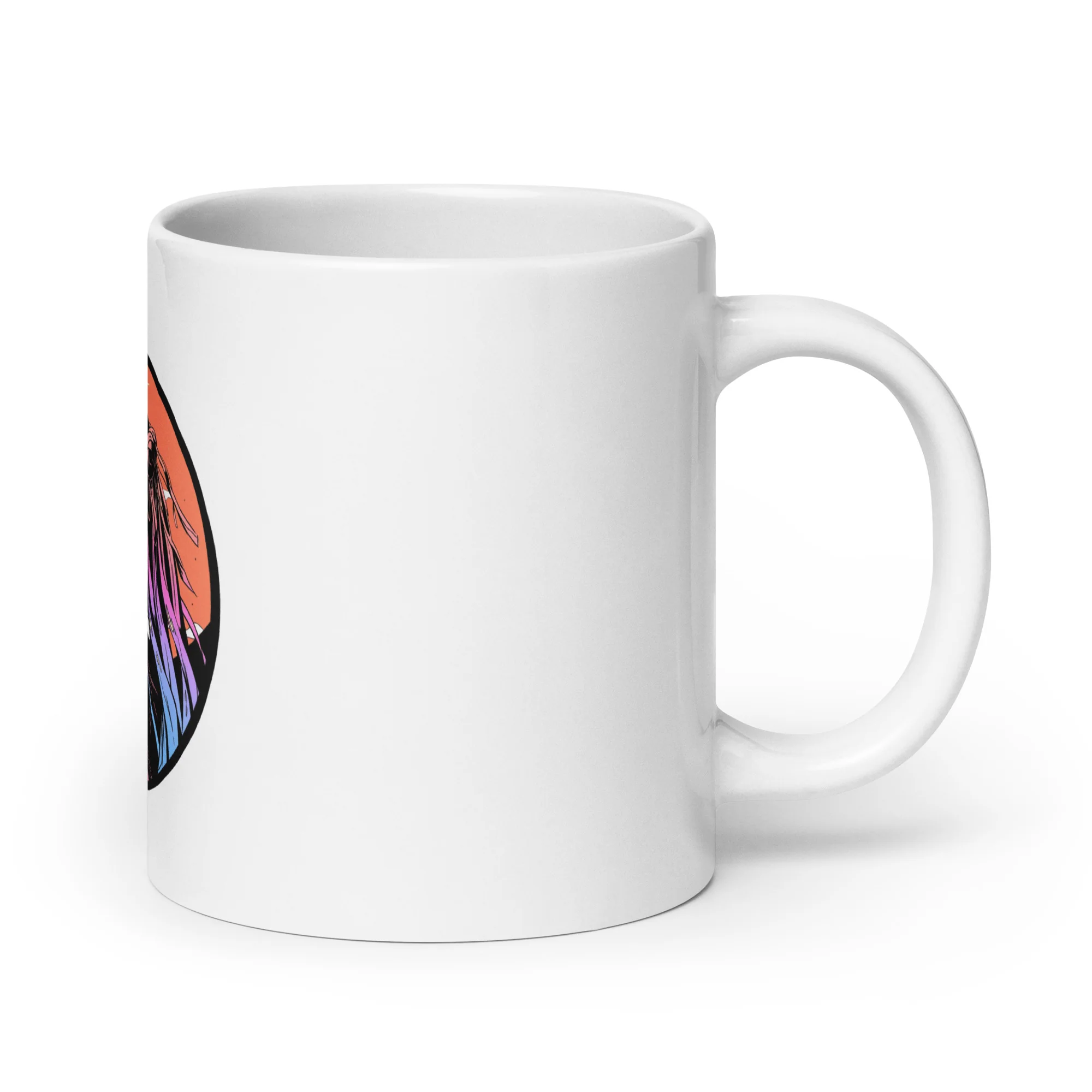 Promise Keeper Anime Girl White Mug - Image 4