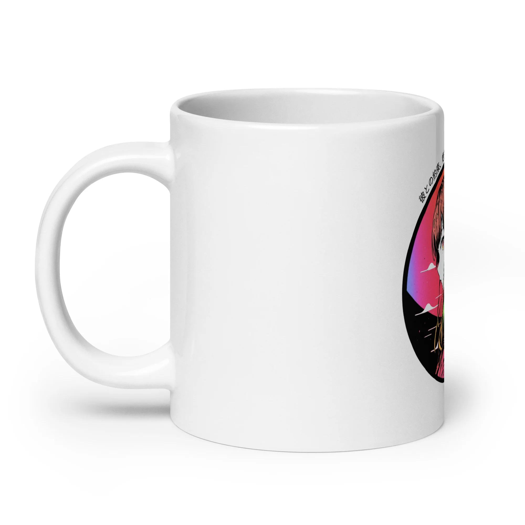 Promise Keeper Anime Girl White Mug - Image 5