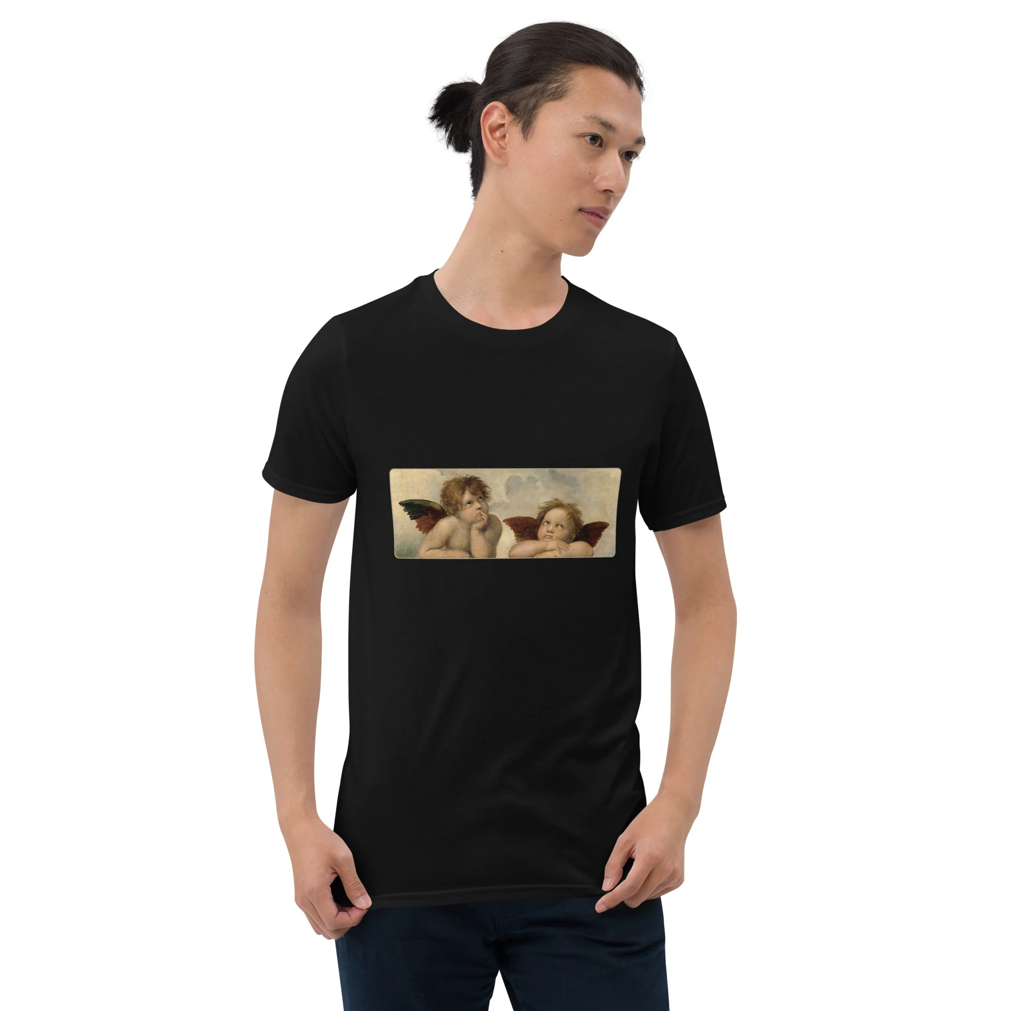 Raphael Cherubs Artwork Renaissance T-Shirt - Image 4