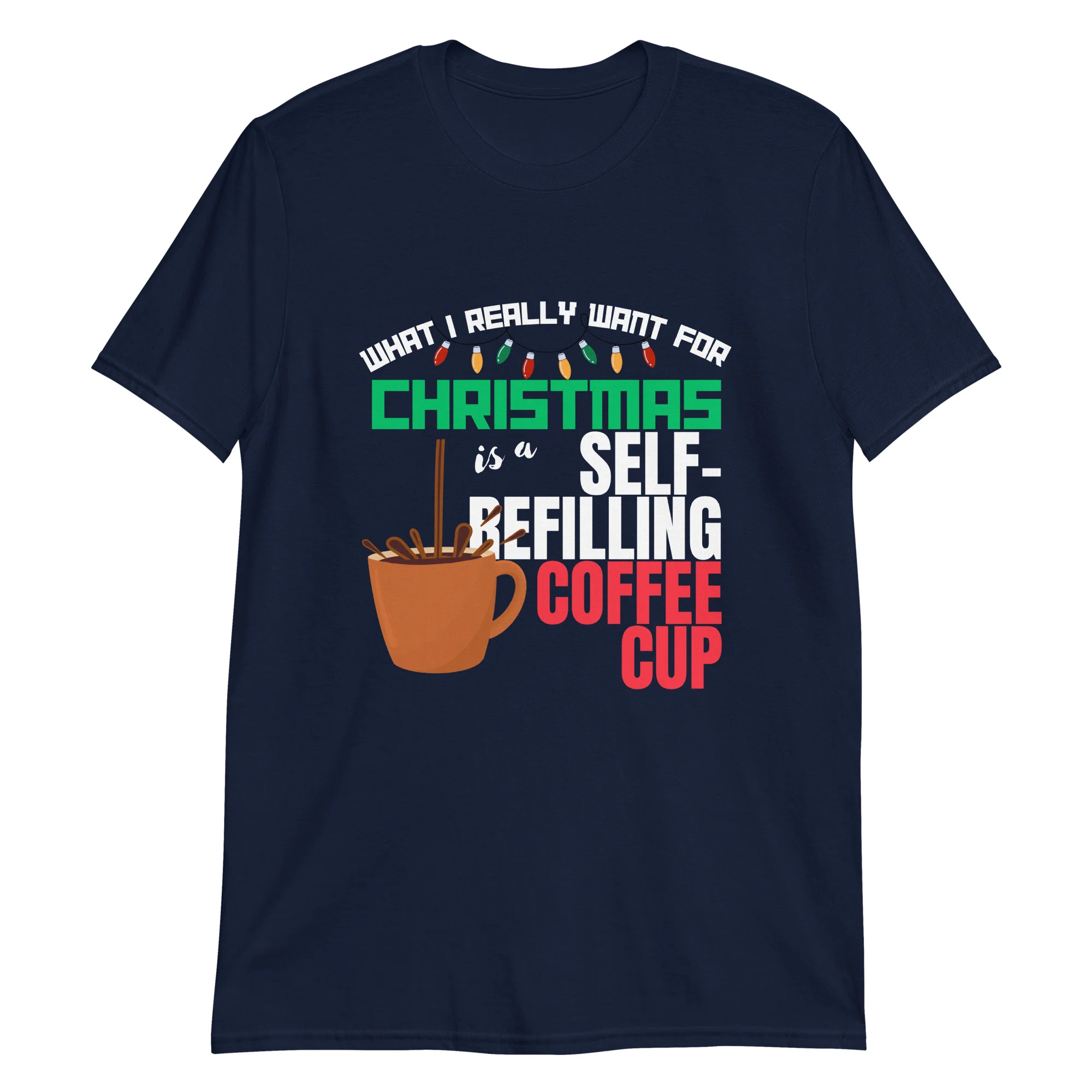 Self-Refilling Coffee Cup T-Shirt - Image 5